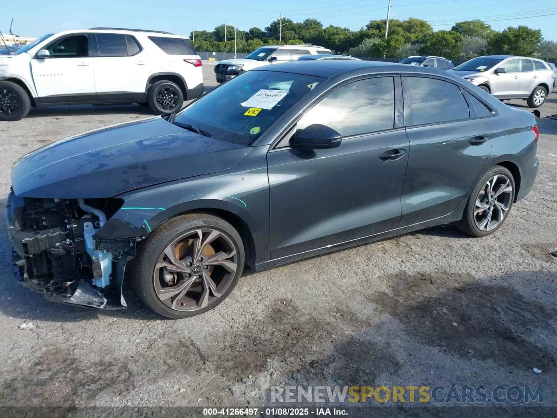 2 Фотография поврежденного автомобиля WAUHUDGY3PA070099 AUDI A3 2023