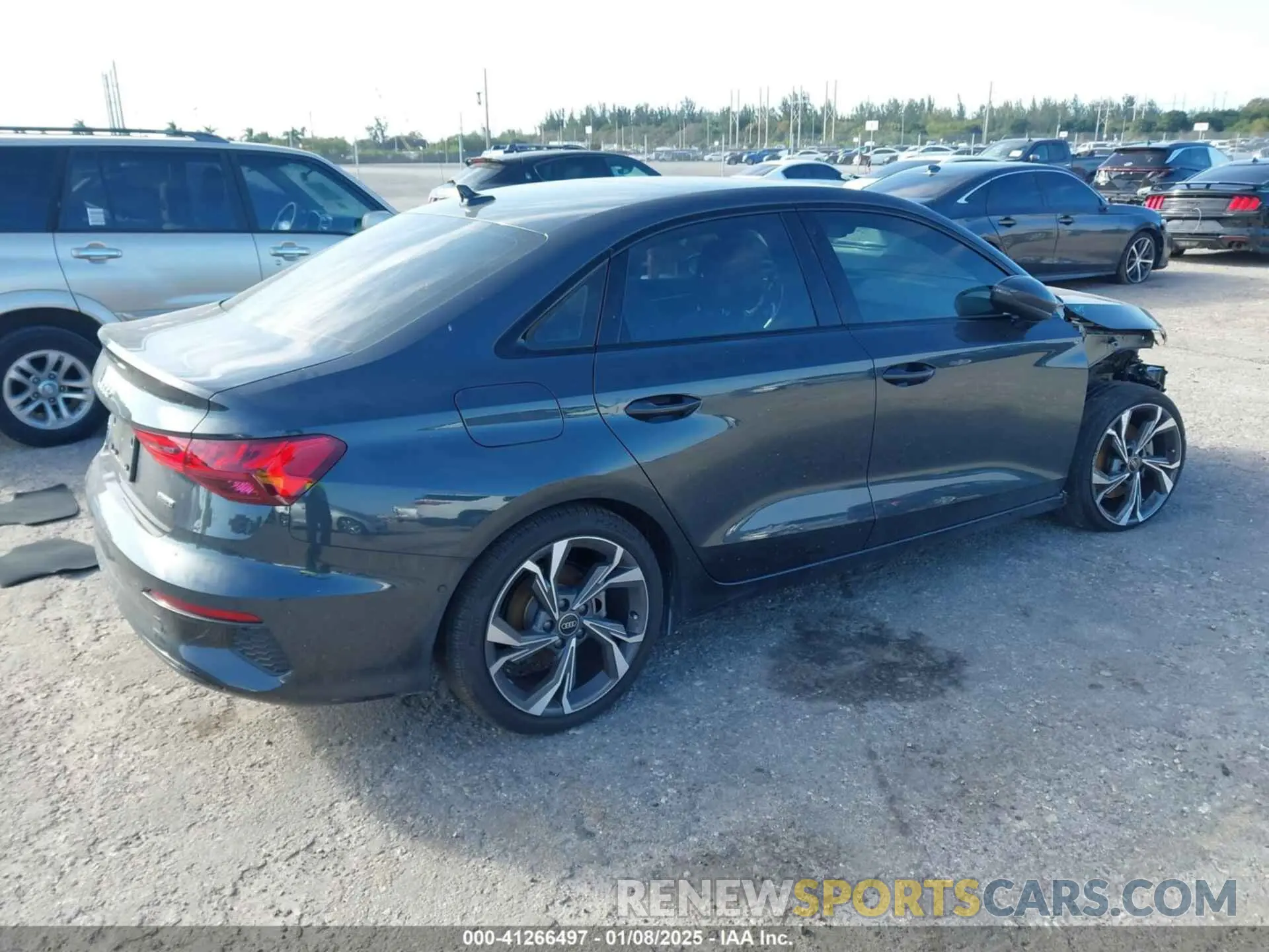 4 Фотография поврежденного автомобиля WAUHUDGY3PA070099 AUDI A3 2023