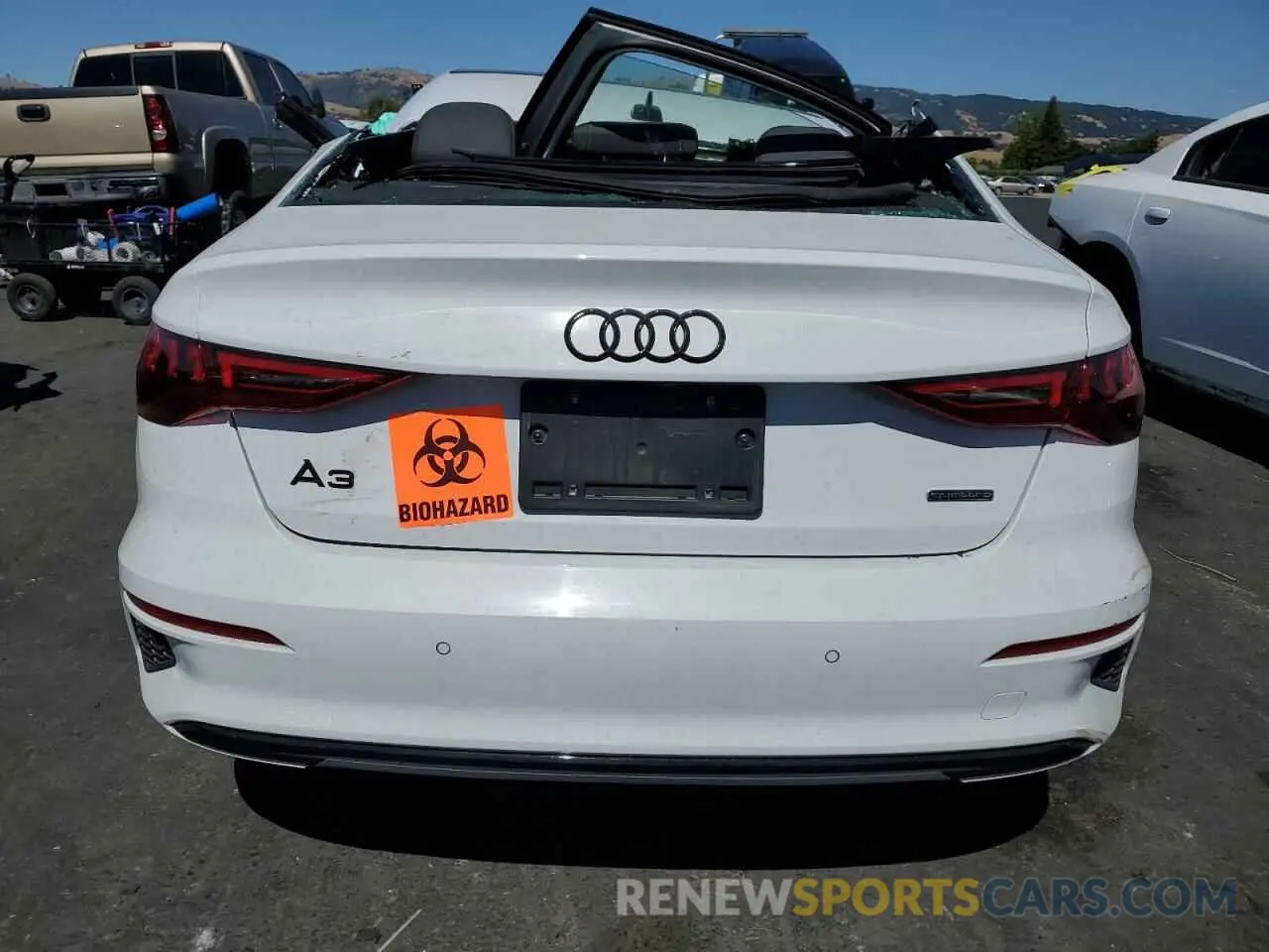 6 Фотография поврежденного автомобиля WAUHUDGY9PA033994 AUDI A3 2023