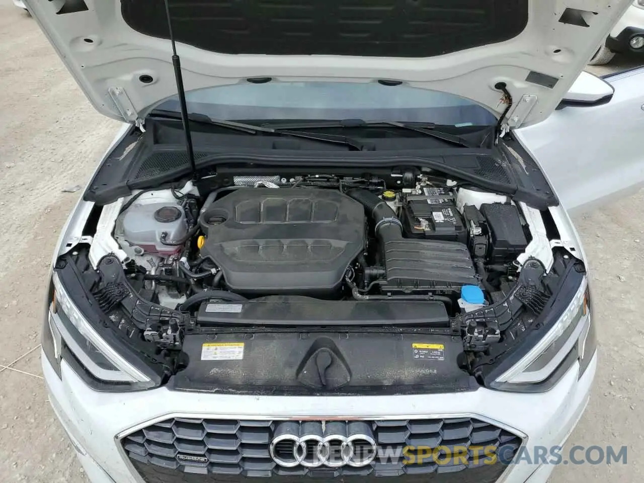 11 Фотография поврежденного автомобиля WAUHUDGYXPA068477 AUDI A3 2023