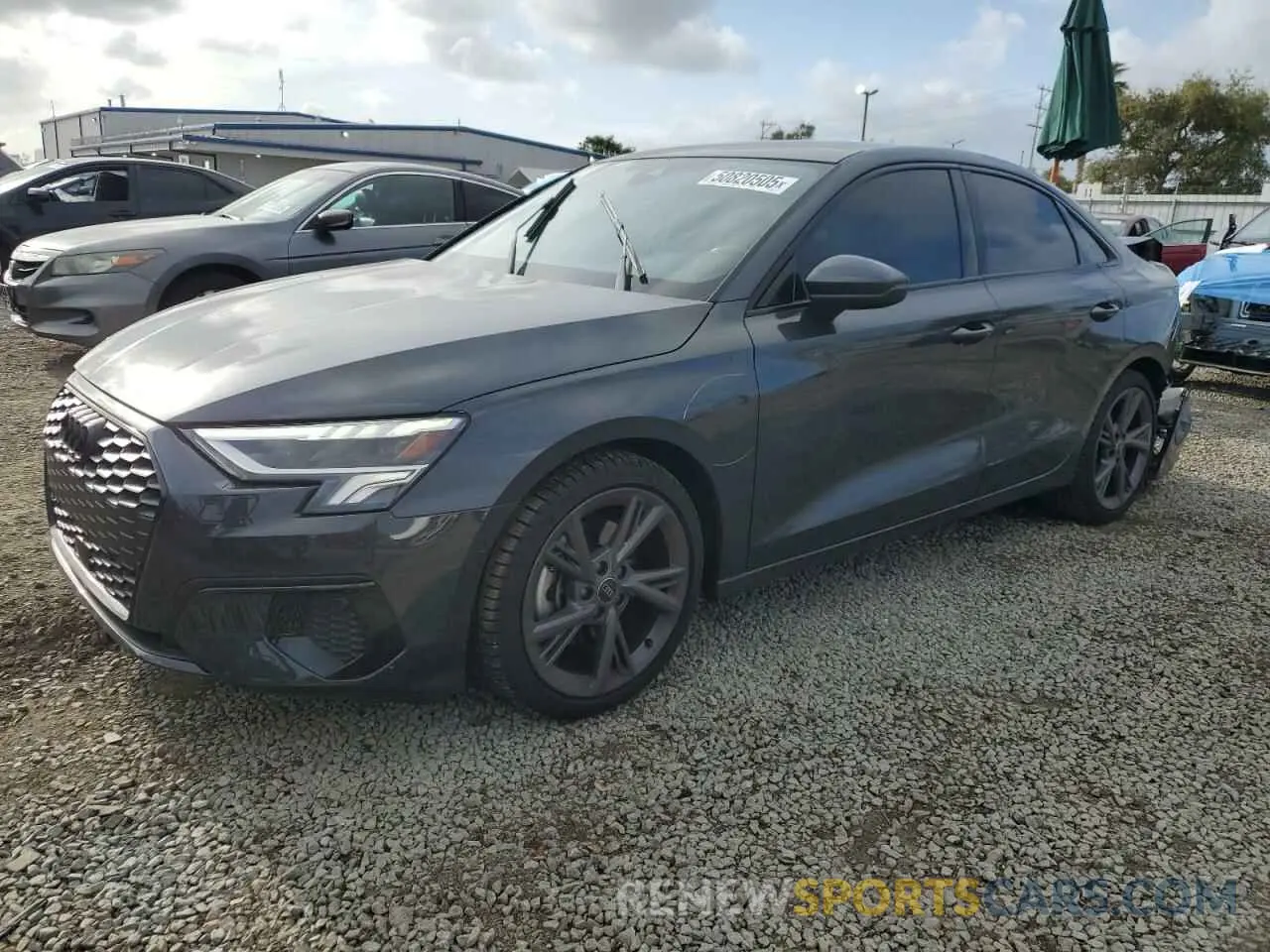 1 Photograph of a damaged car WAUAUDGY0RA001441 AUDI A3 2024