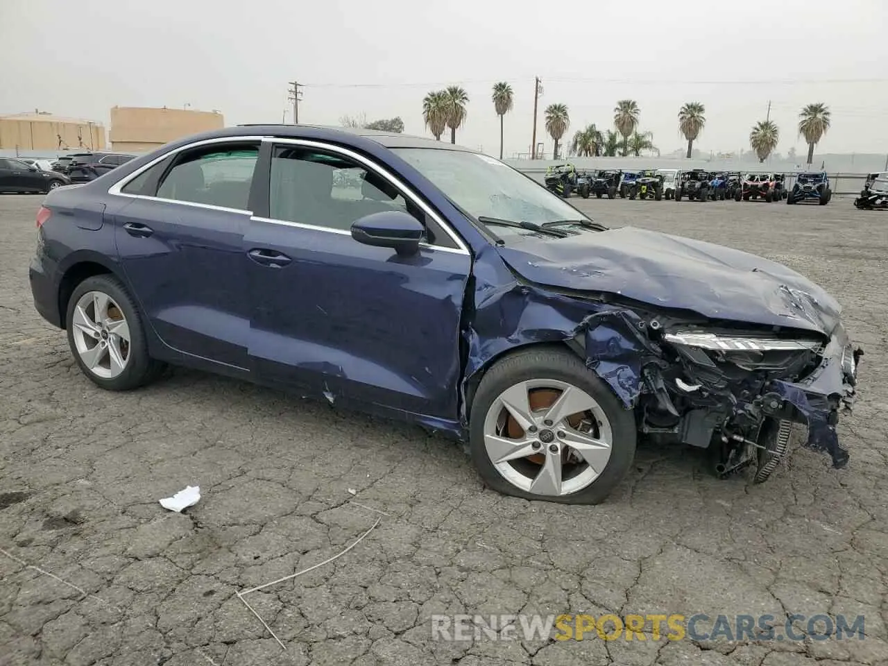 4 Фотография поврежденного автомобиля WAUAUDGY0RA077810 AUDI A3 2024