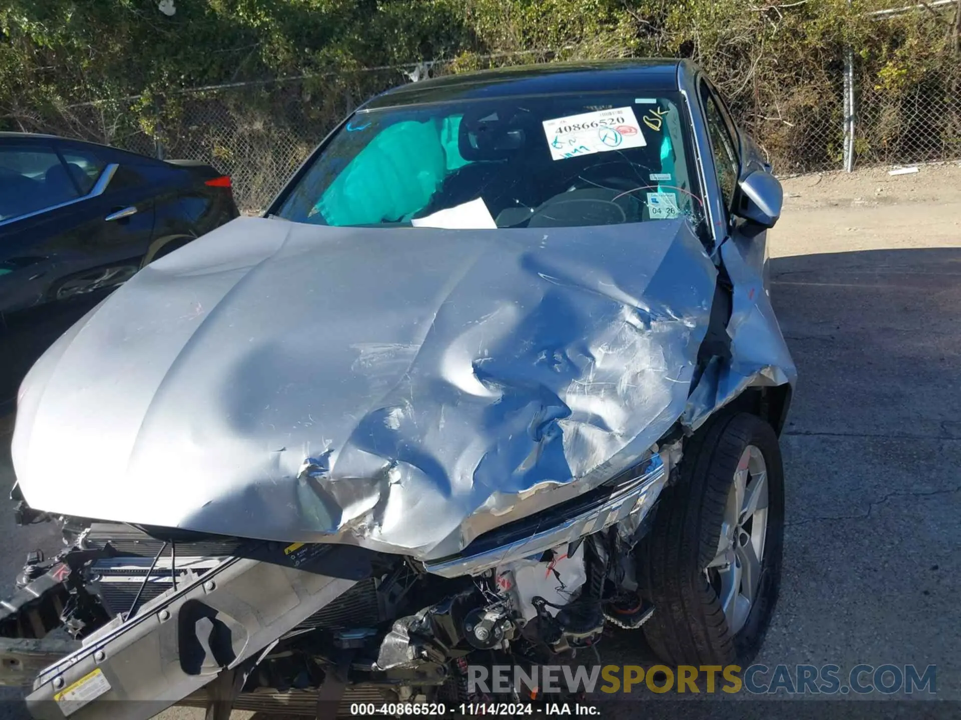 11 Photograph of a damaged car WAUAUDGY3RA099512 AUDI A3 2024