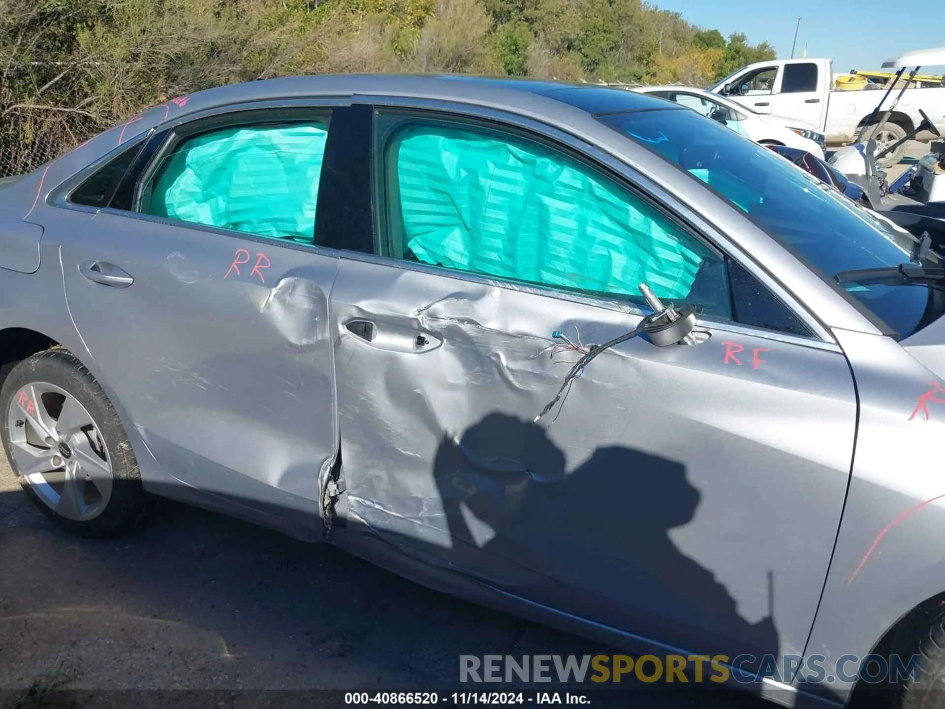 12 Photograph of a damaged car WAUAUDGY3RA099512 AUDI A3 2024