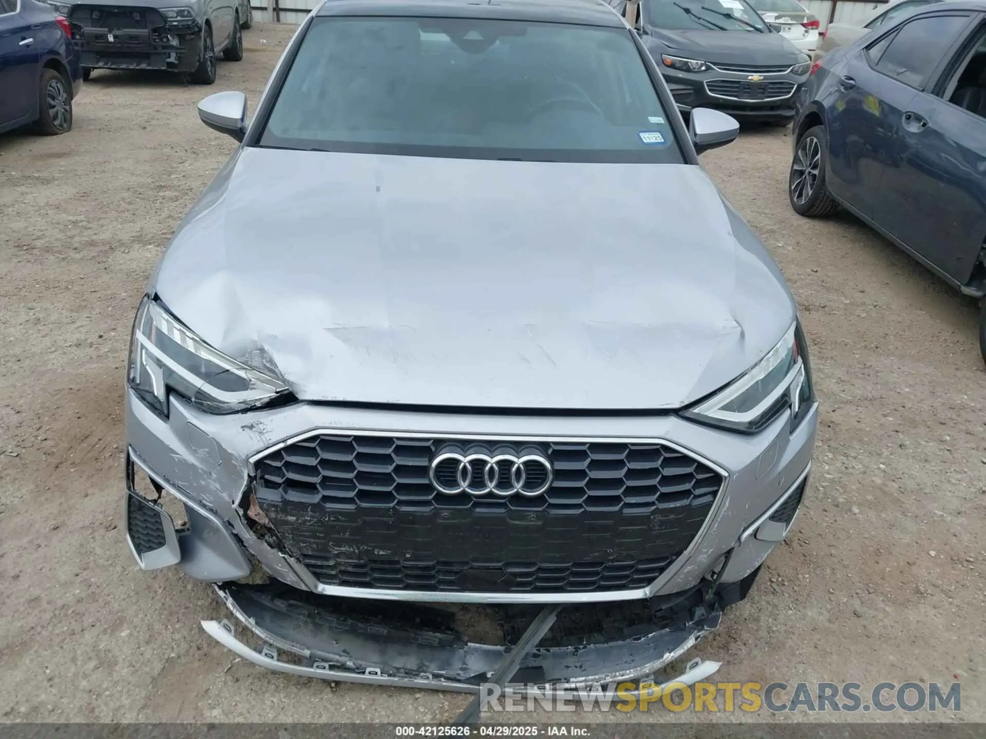 12 Photograph of a damaged car WAUAUDGY4RA043398 AUDI A3 2024