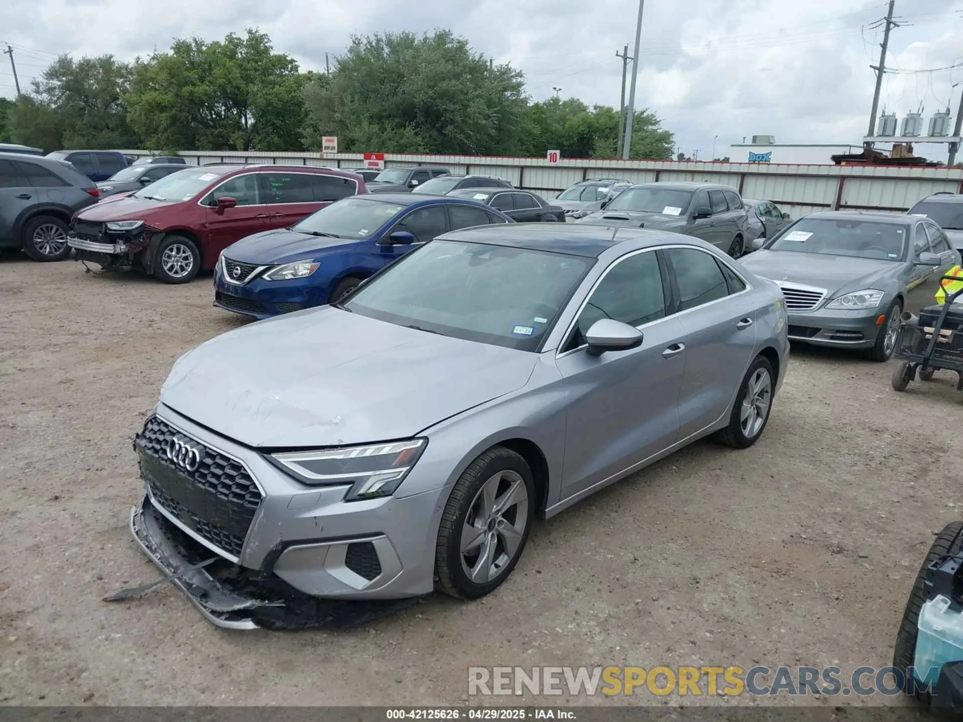2 Photograph of a damaged car WAUAUDGY4RA043398 AUDI A3 2024