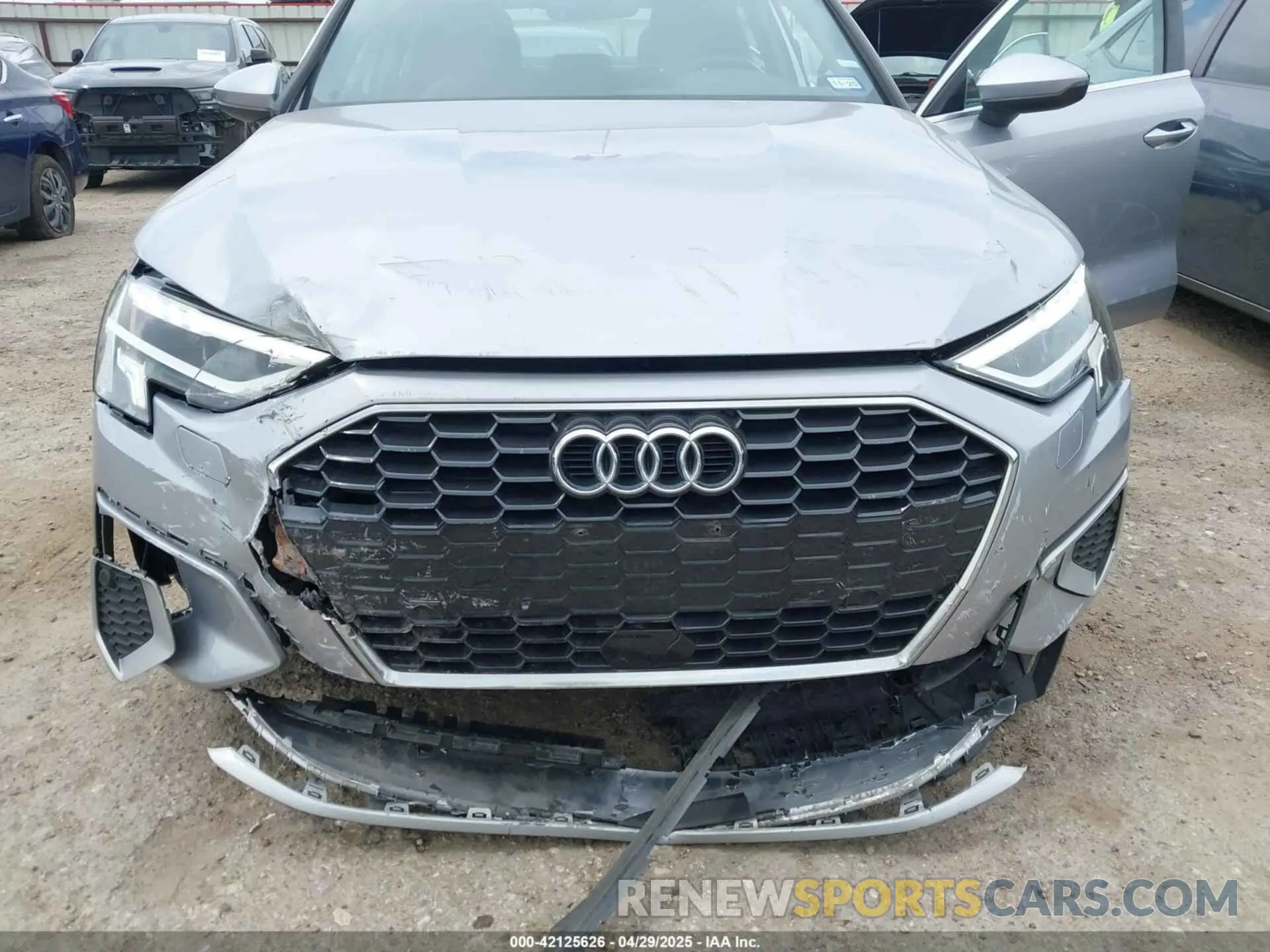 6 Photograph of a damaged car WAUAUDGY4RA043398 AUDI A3 2024