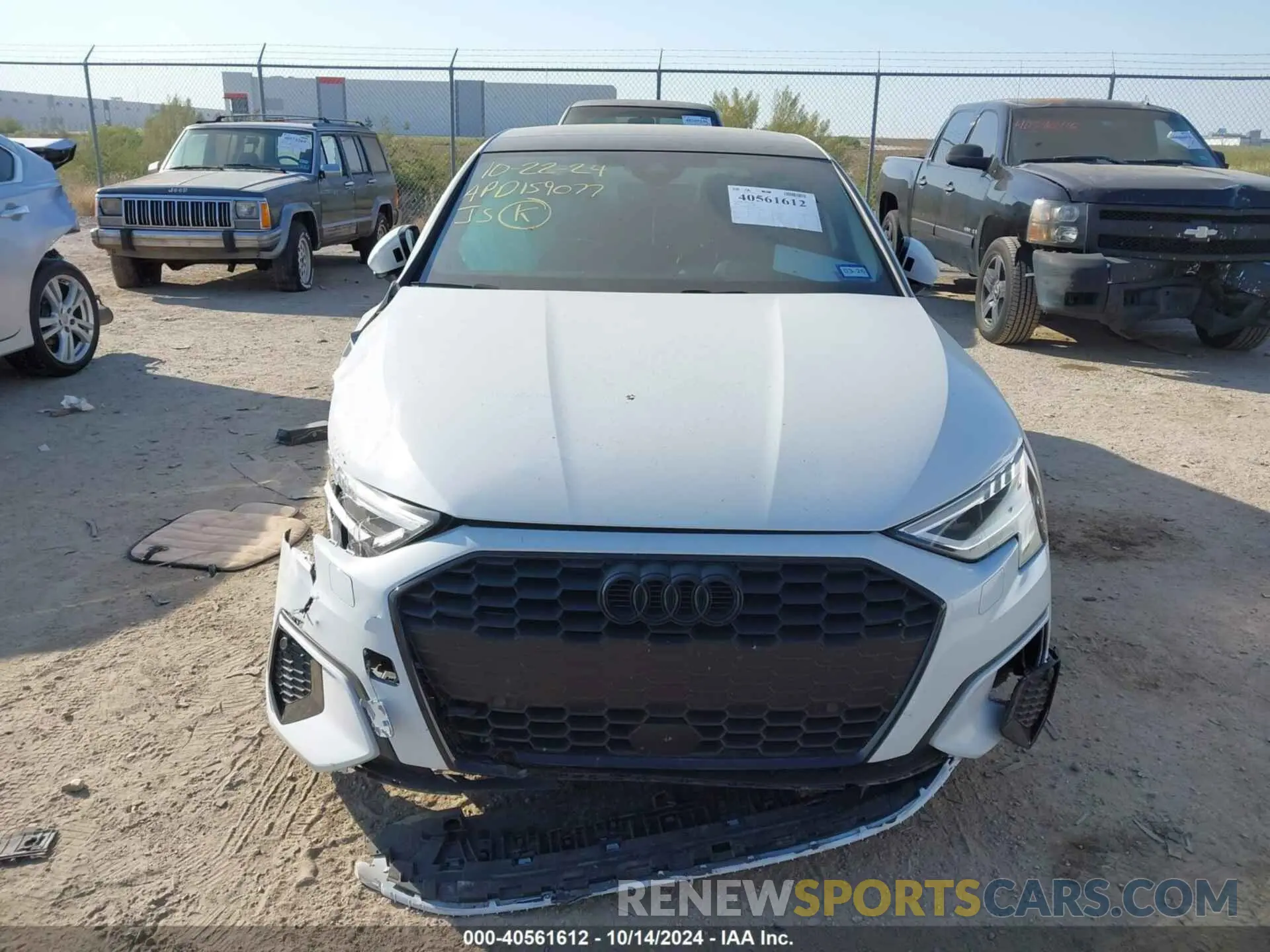 12 Photograph of a damaged car WAUAUDGY4RA076465 AUDI A3 2024