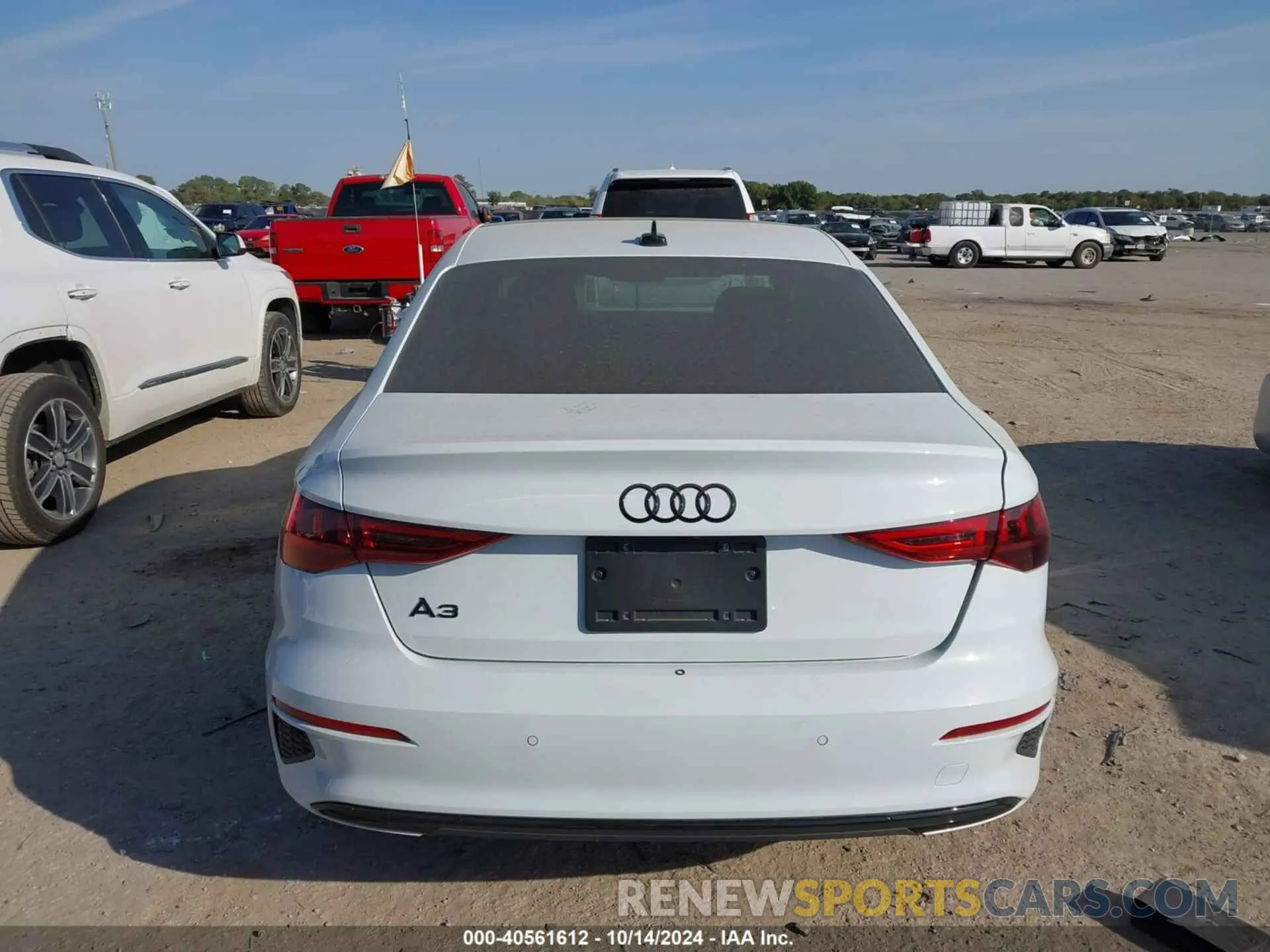 16 Photograph of a damaged car WAUAUDGY4RA076465 AUDI A3 2024