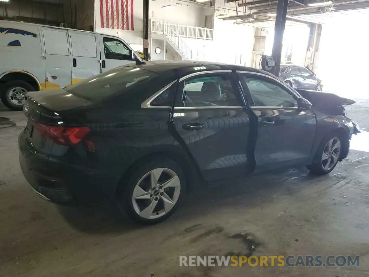 3 Photograph of a damaged car WAUAUDGY8RA080339 AUDI A3 2024