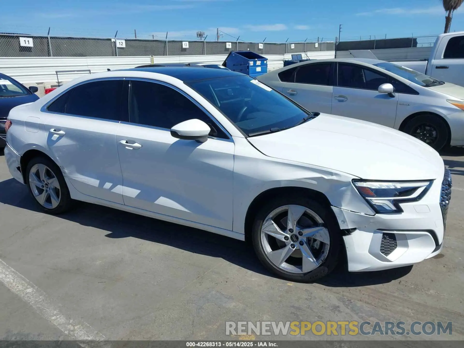 6 Фотография поврежденного автомобиля WAUGUDGY1RA066860 AUDI A3 2024
