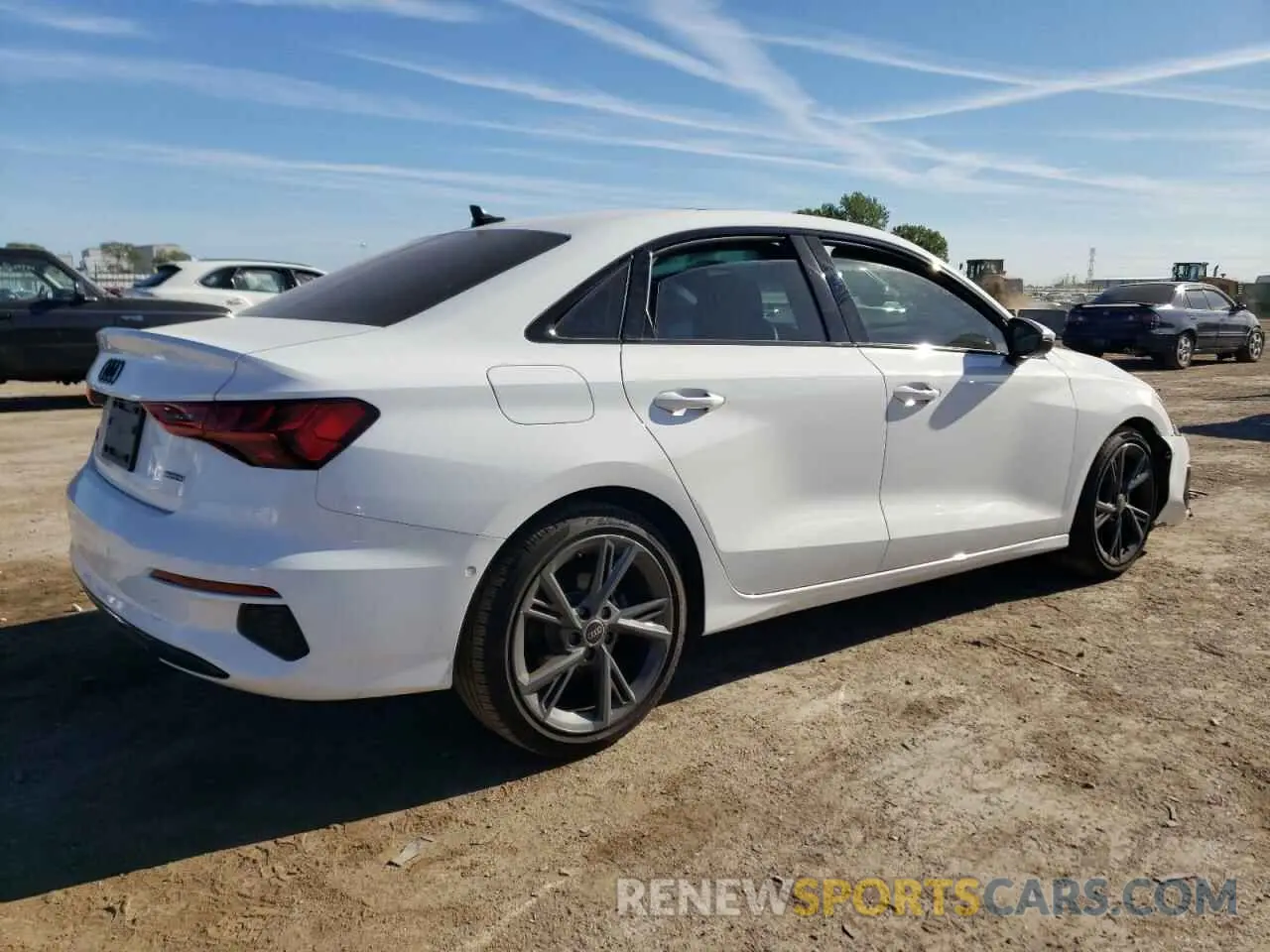 3 Фотография поврежденного автомобиля WAUGUDGY3RA007129 AUDI A3 2024