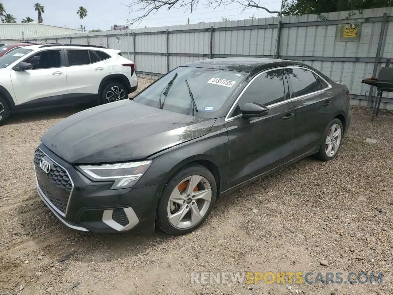 1 Фотография поврежденного автомобиля WAUGUDGY3RA079089 AUDI A3 2024