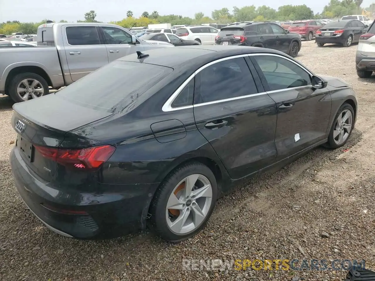 3 Фотография поврежденного автомобиля WAUGUDGY3RA079089 AUDI A3 2024