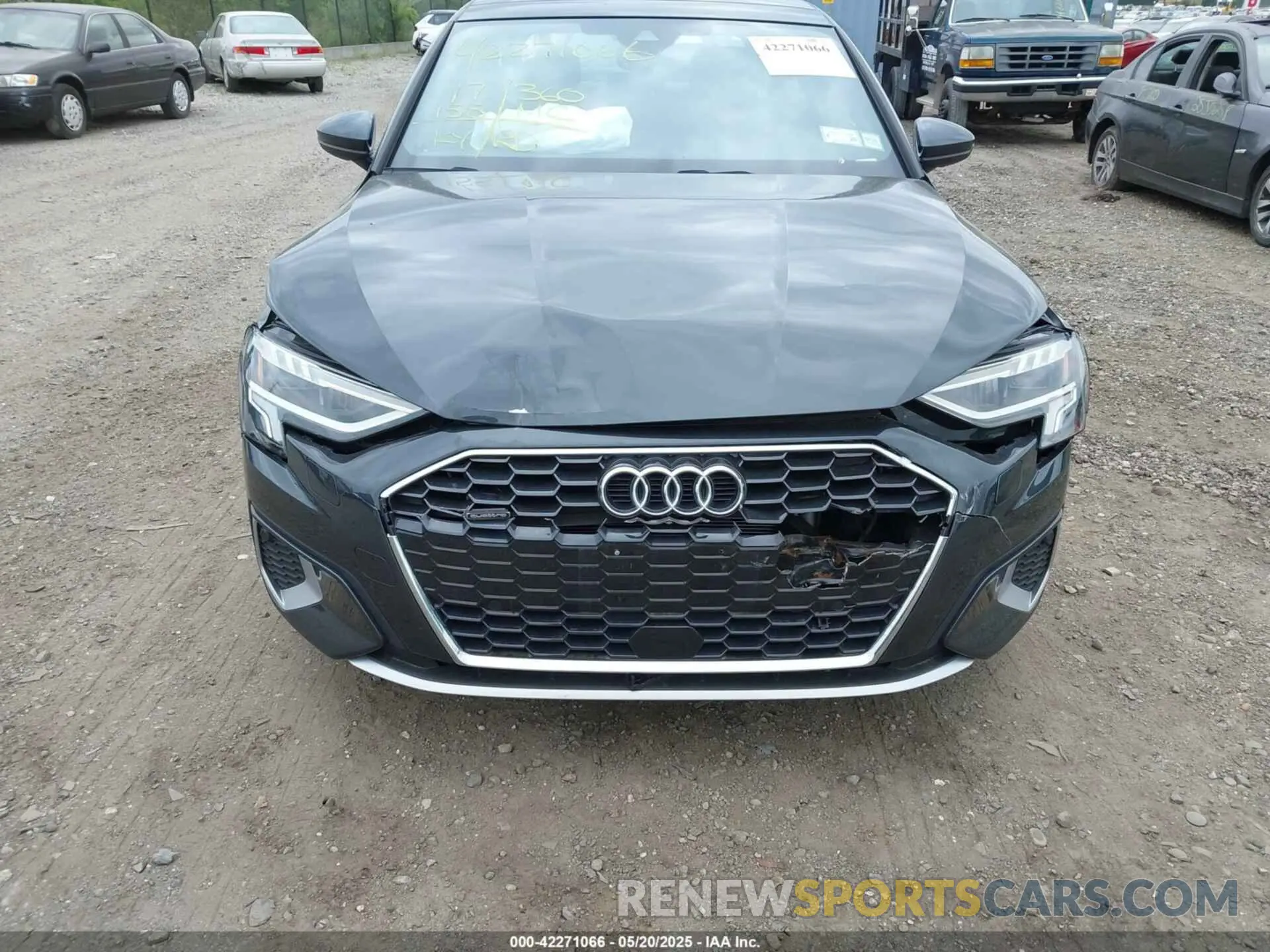 6 Photograph of a damaged car WAUGUDGY8RA053877 AUDI A3 2024