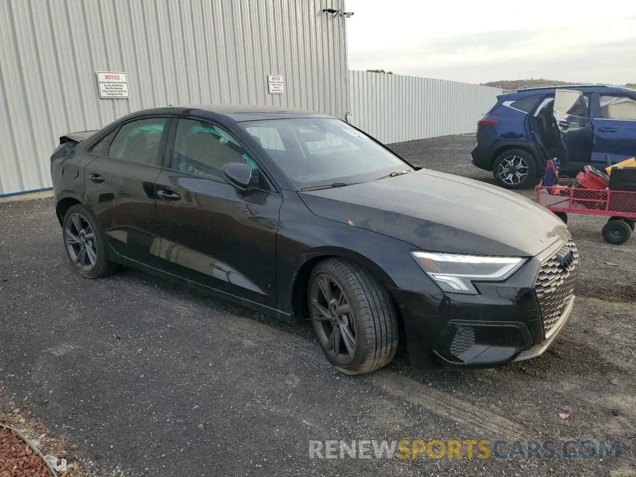 4 Фотография поврежденного автомобиля WAUHUDGY0RA125546 AUDI A3 2024