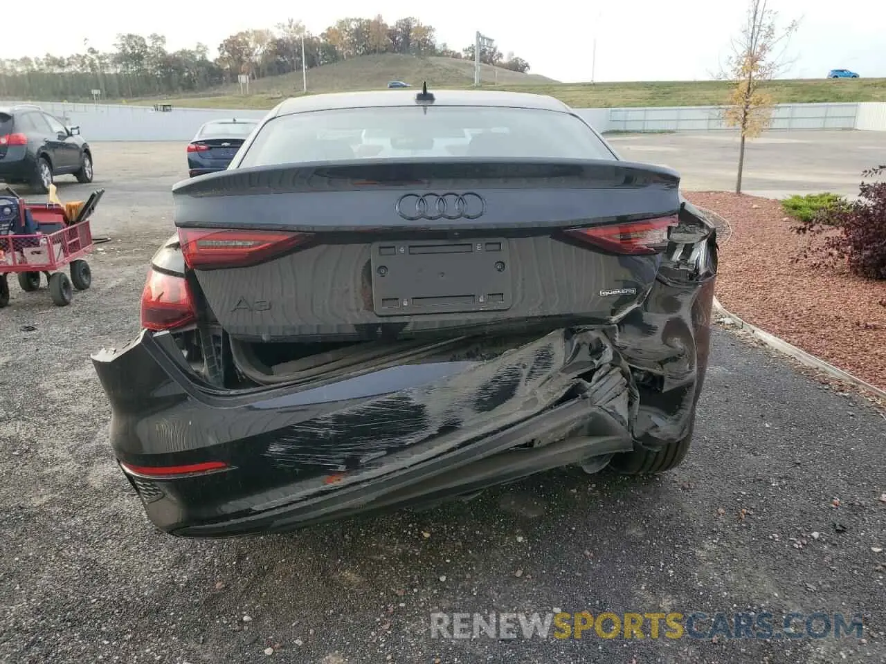 6 Фотография поврежденного автомобиля WAUHUDGY0RA125546 AUDI A3 2024