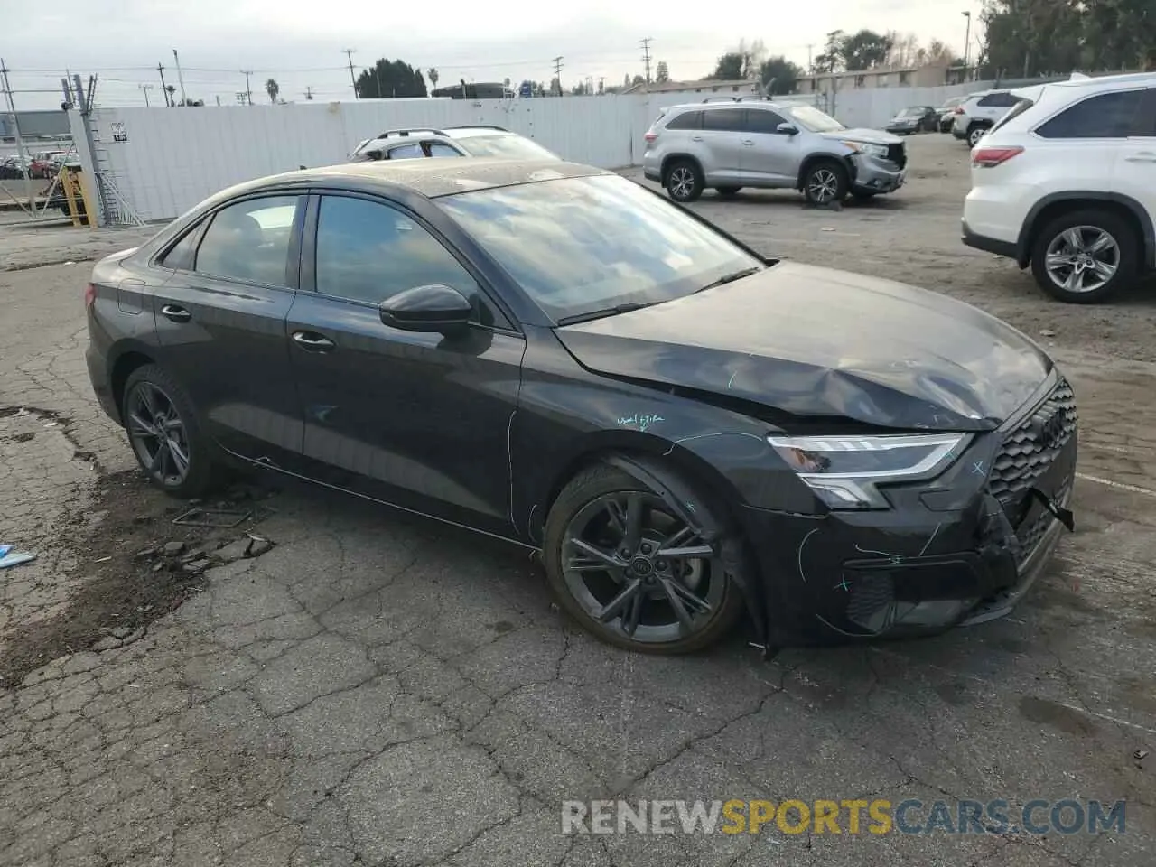 4 Фотография поврежденного автомобиля WAUHUDGY6RA084727 AUDI A3 2024