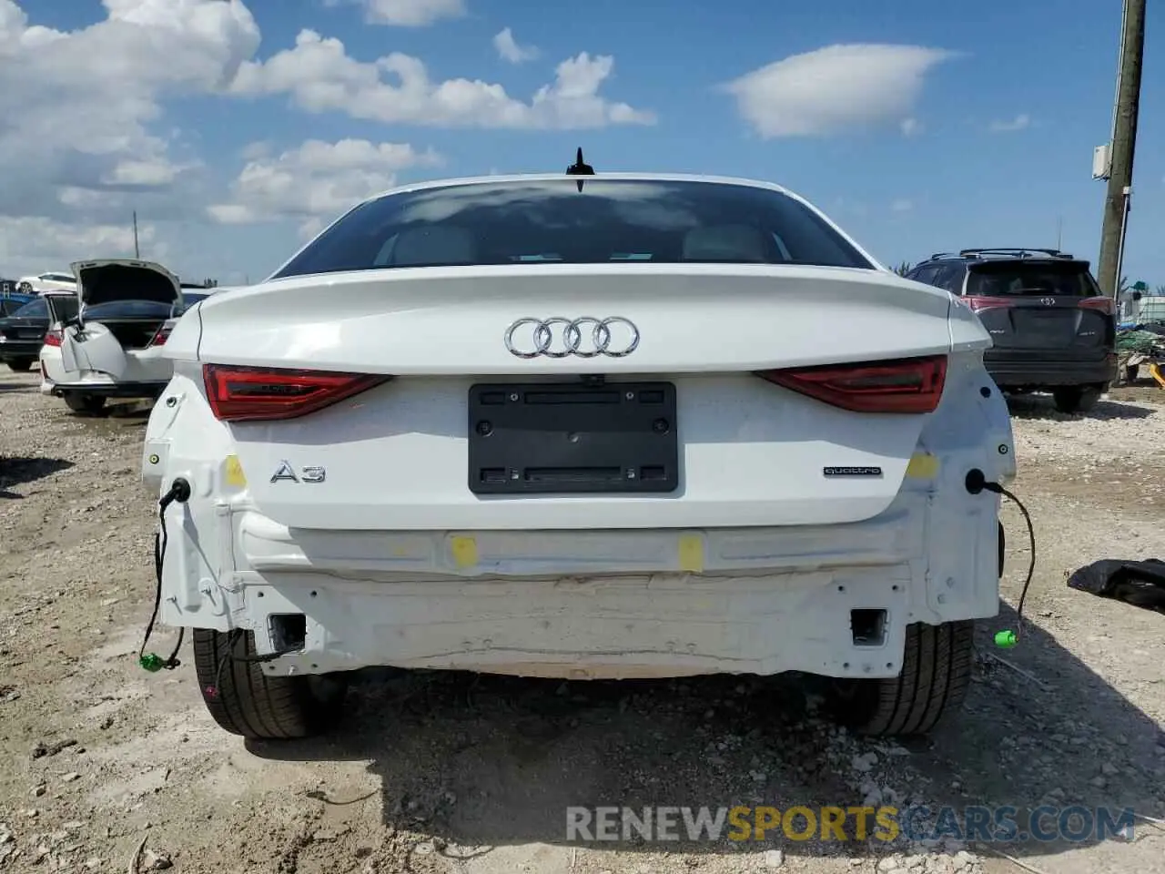 6 Фотография поврежденного автомобиля WAUHUDGYXRA020819 AUDI A3 2024