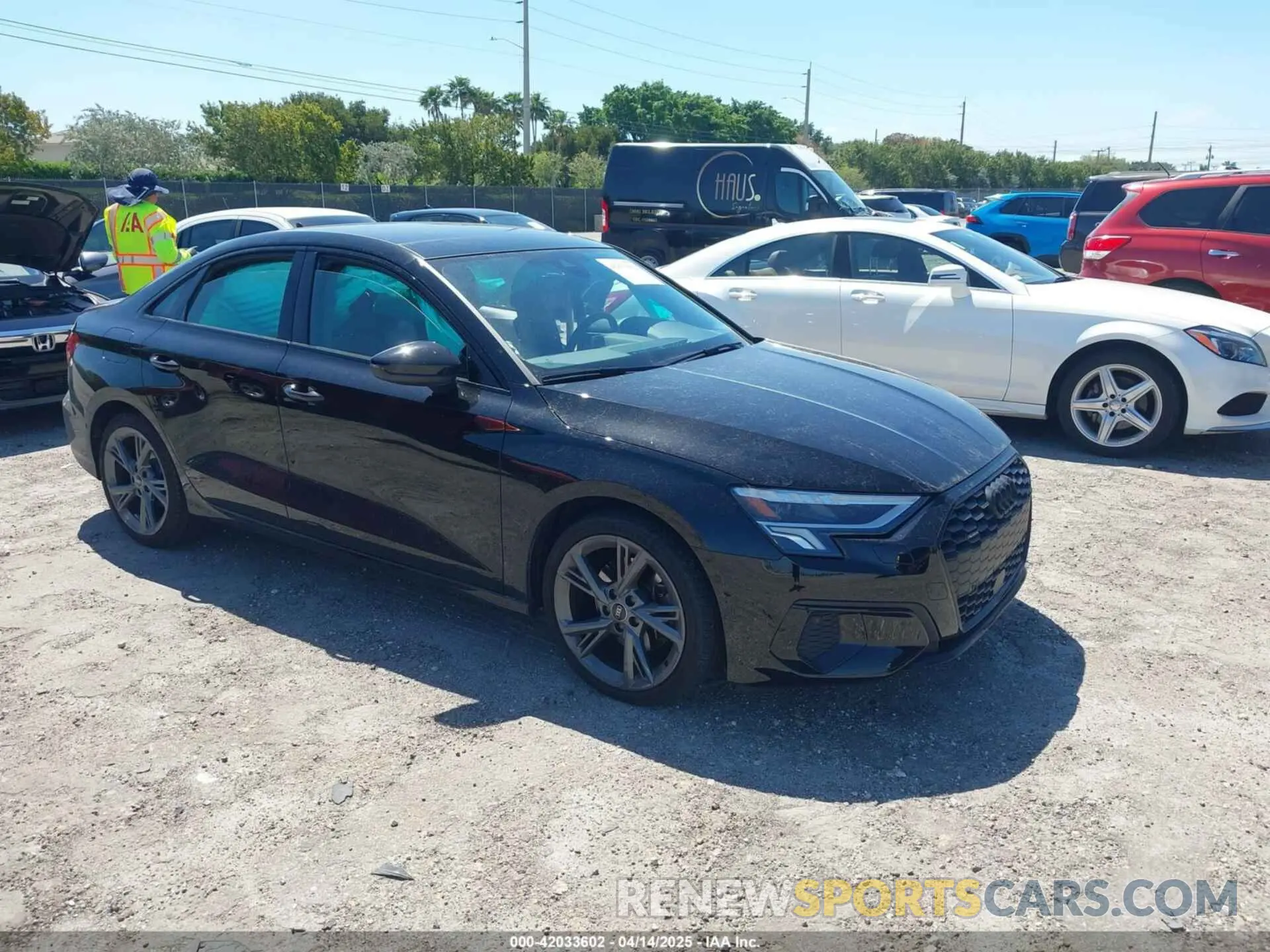 1 Photograph of a damaged car WAUHUDGYXRA047969 AUDI A3 2024