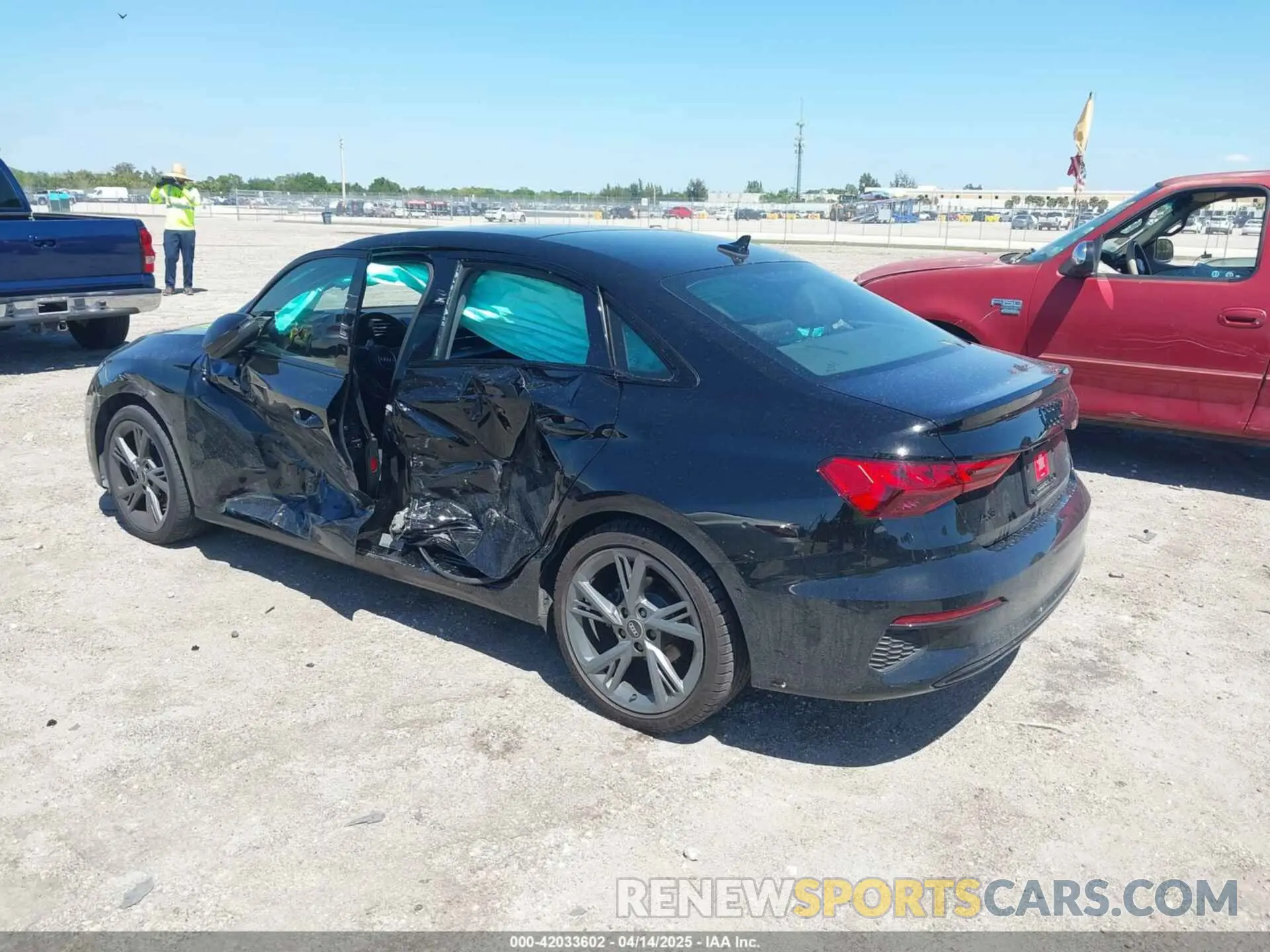 3 Photograph of a damaged car WAUHUDGYXRA047969 AUDI A3 2024