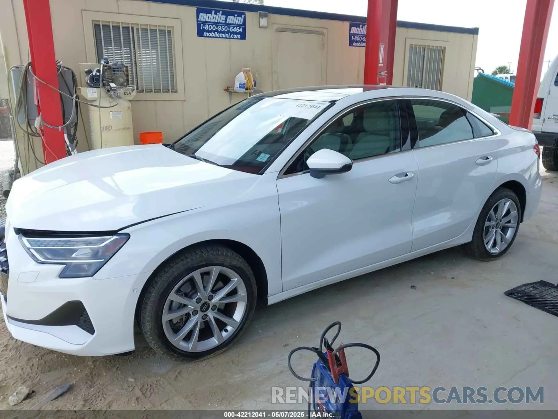 14 Photograph of a damaged car WAUGUDGY6SA039790 AUDI A3 2025