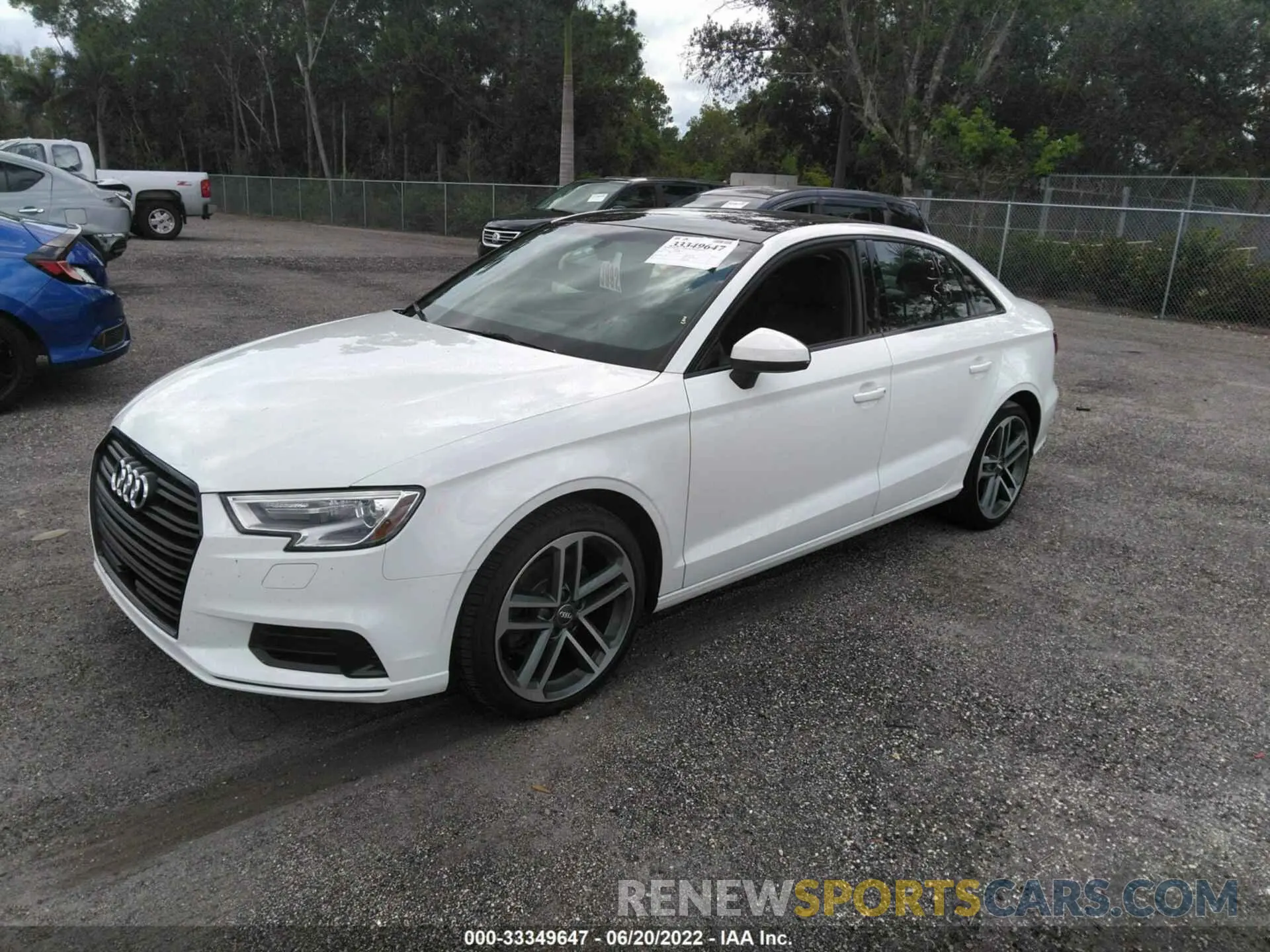 2 Photograph of a damaged car WAUAUGFF0LA027787 AUDI A3 SEDAN 2020