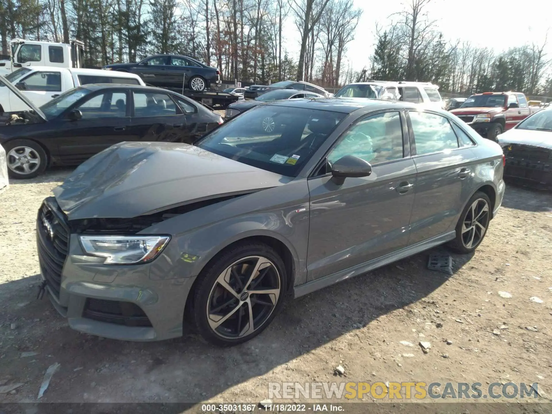 2 Photograph of a damaged car WAUBEGFF9LA096169 AUDI A3 SEDAN 2020