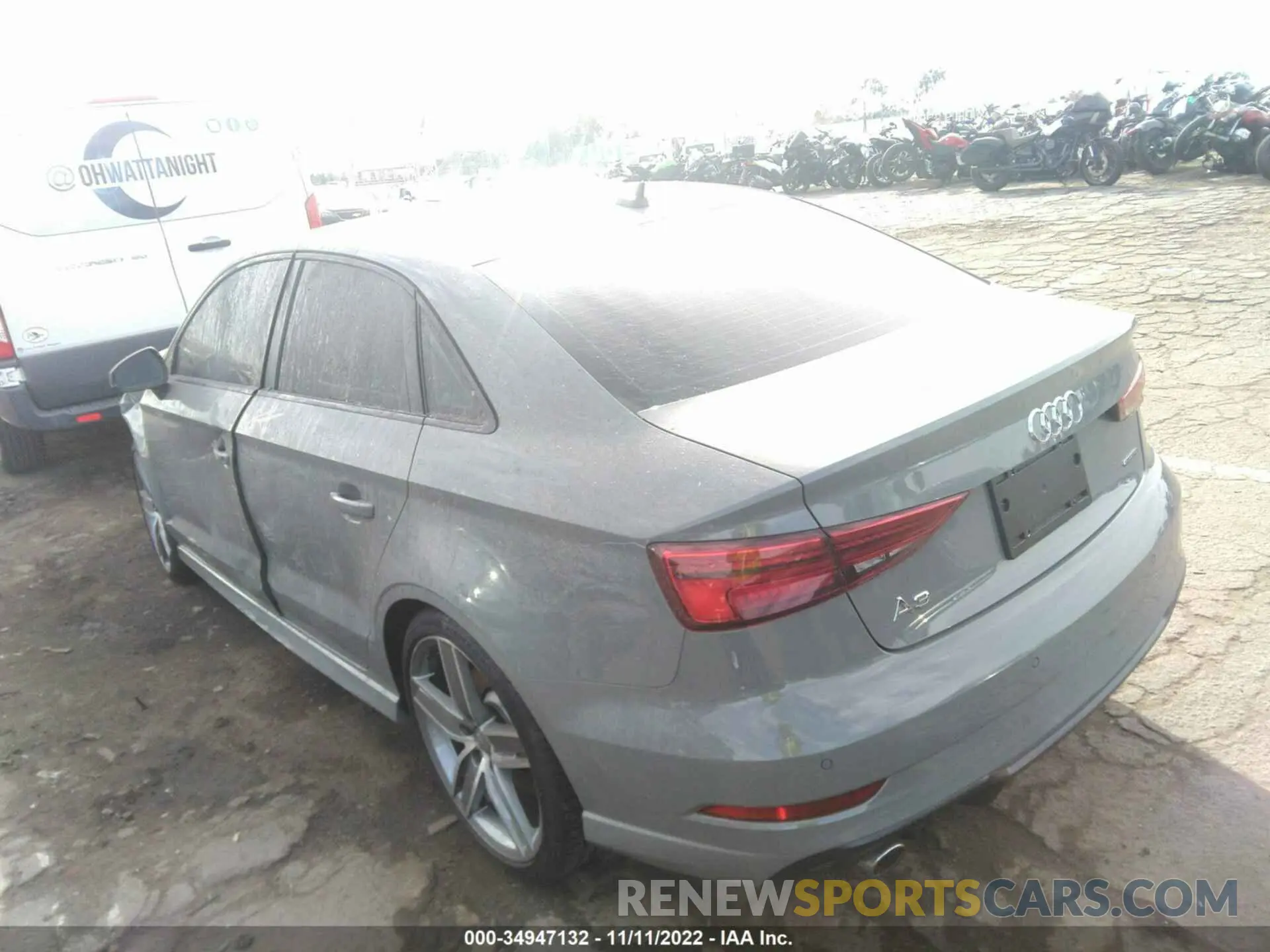 3 Photograph of a damaged car WAUJEGFF4LA070817 AUDI A3 SEDAN 2020