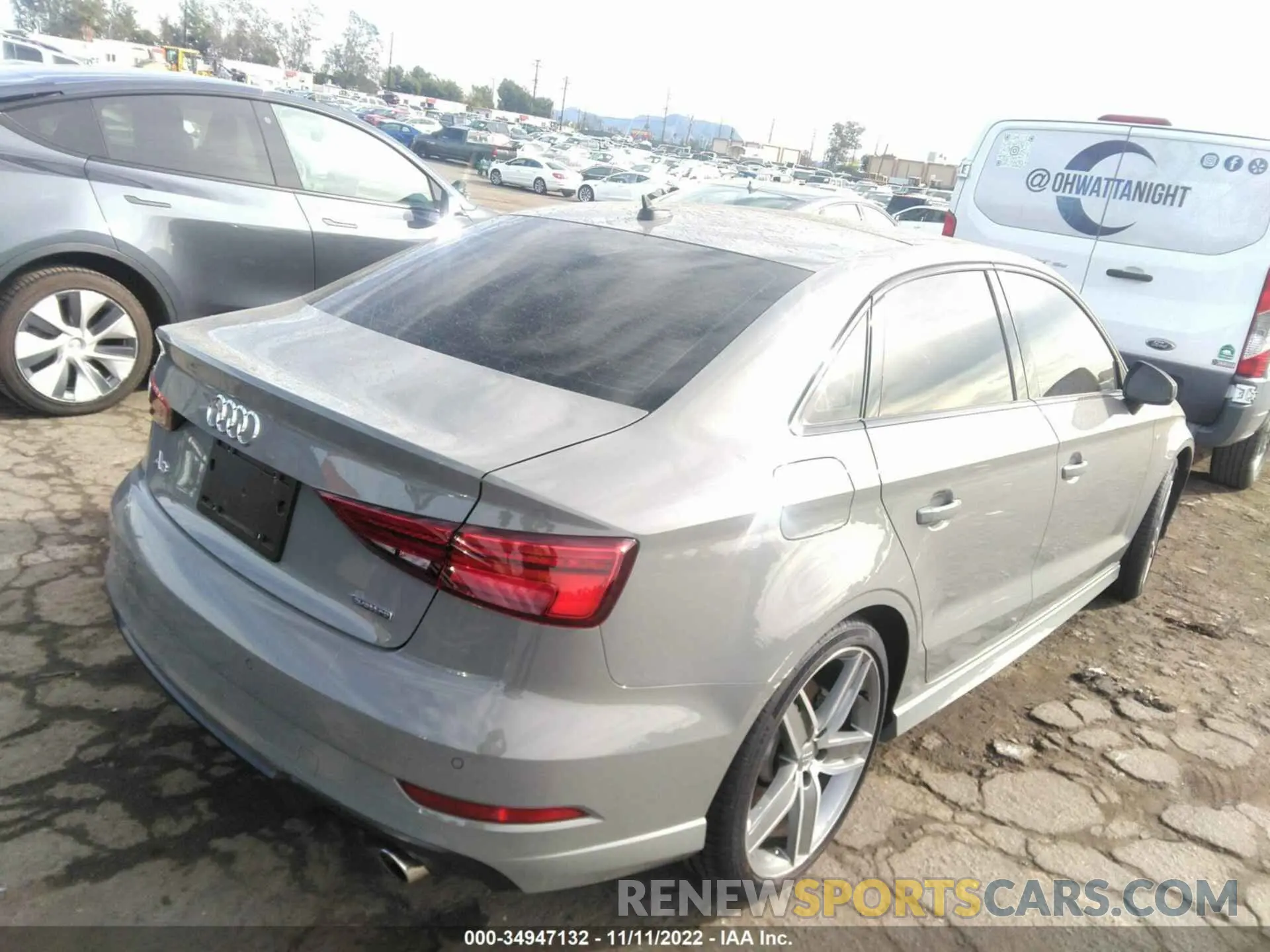 4 Photograph of a damaged car WAUJEGFF4LA070817 AUDI A3 SEDAN 2020