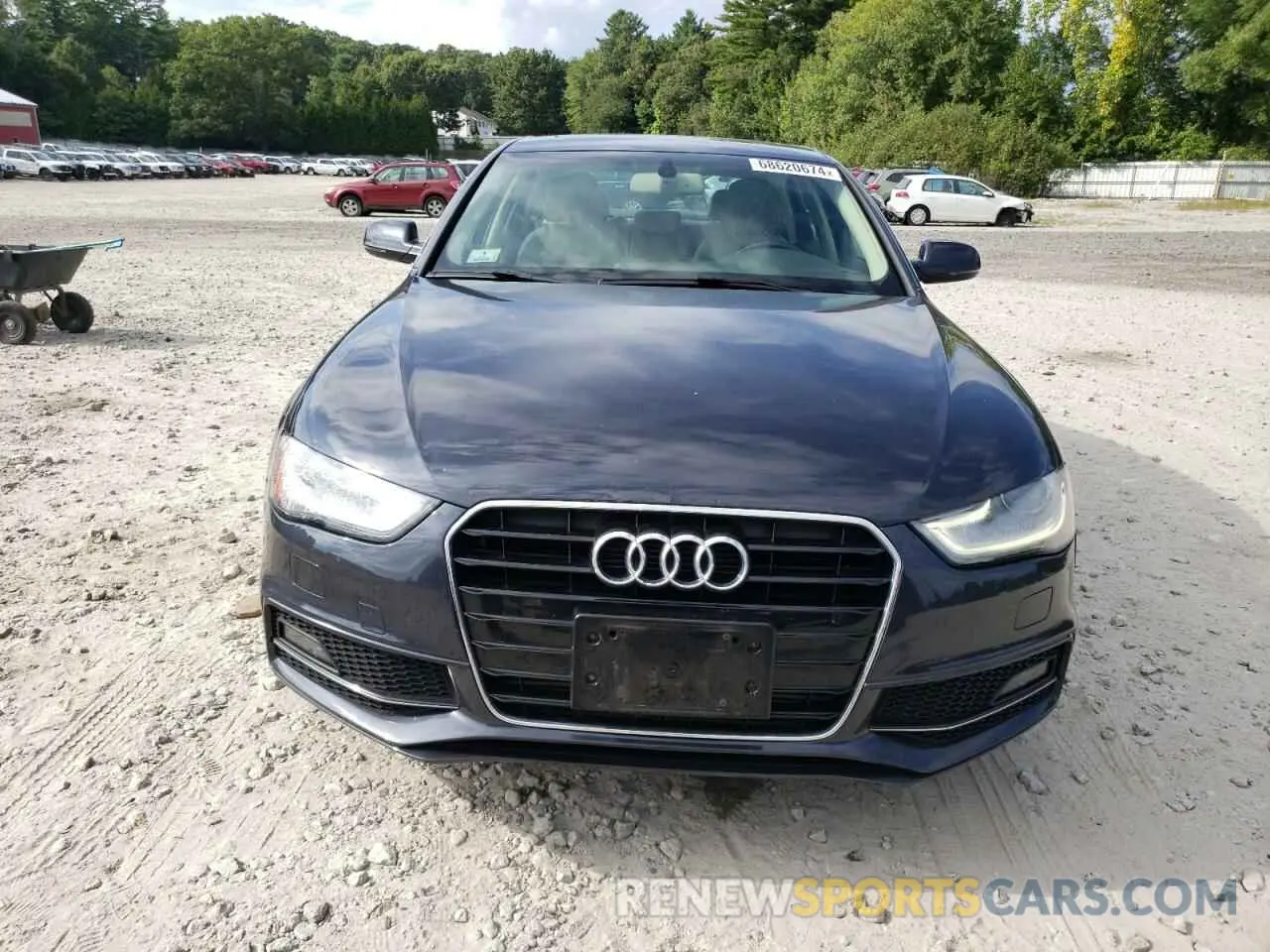 5 Photograph of a damaged car WAUFFBFLXGN010857 AUDI A4 2016