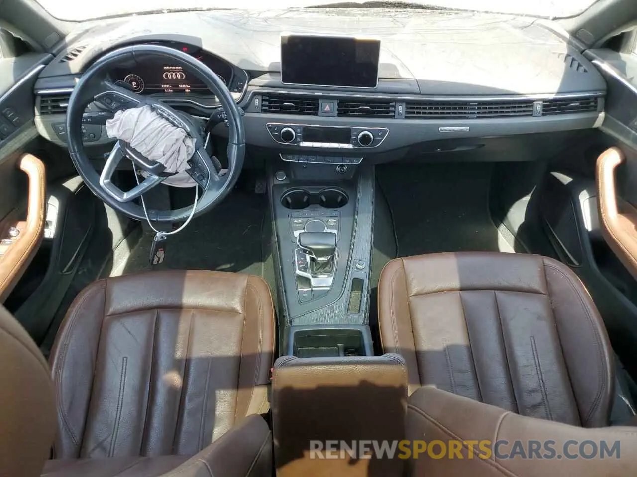8 Фотография поврежденного автомобиля WA18NAF43KA106048 AUDI A4 2019