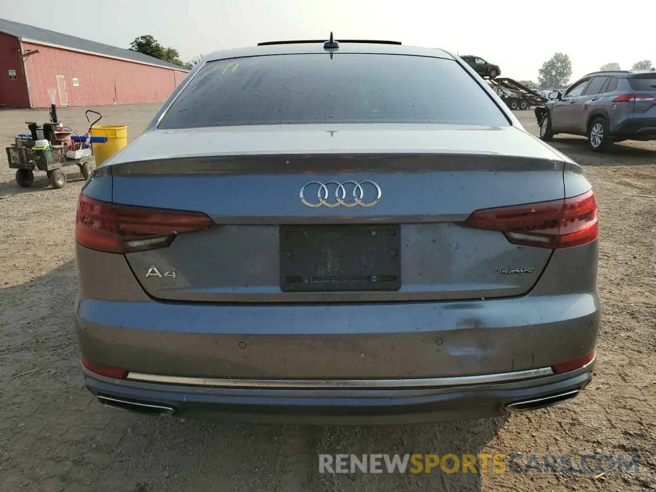 6 Photograph of a damaged car WAUANAF47KN016107 AUDI A4 2019