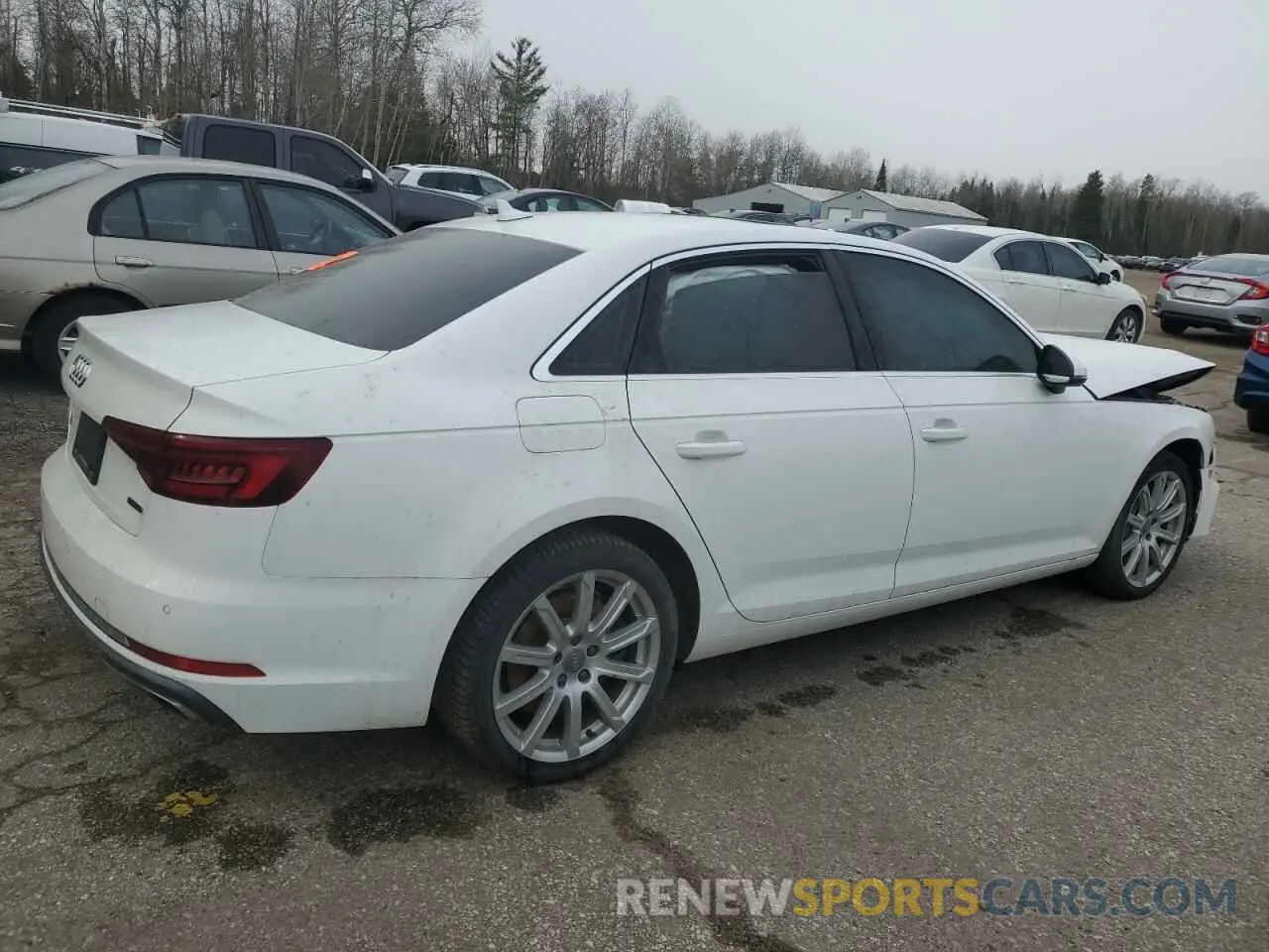 3 Photograph of a damaged car WAUBNAF40KN014705 AUDI A4 2019