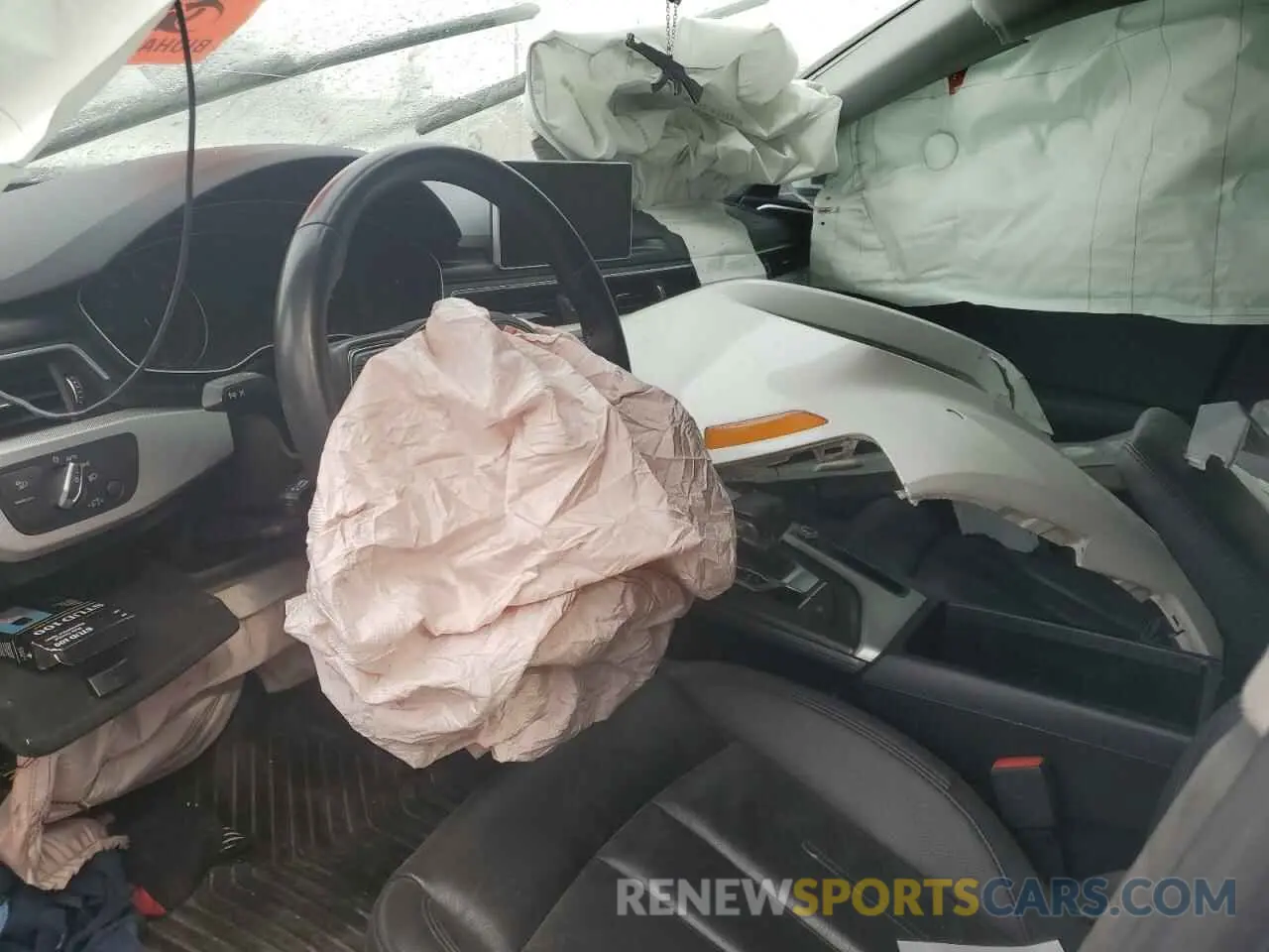 8 Photograph of a damaged car WAUBNAF40KN014705 AUDI A4 2019