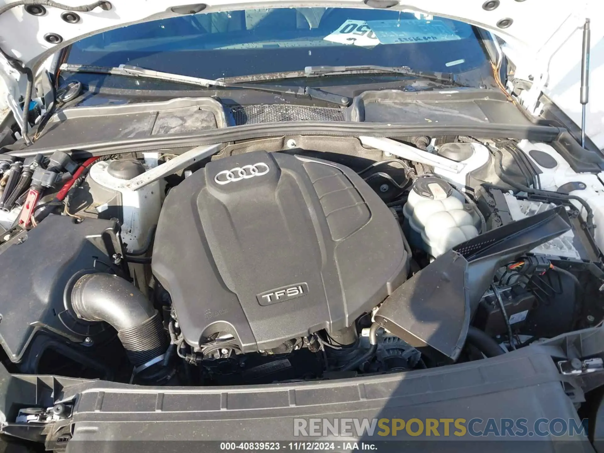 10 Photograph of a damaged car WAUDNAF40KA096953 AUDI A4 2019
