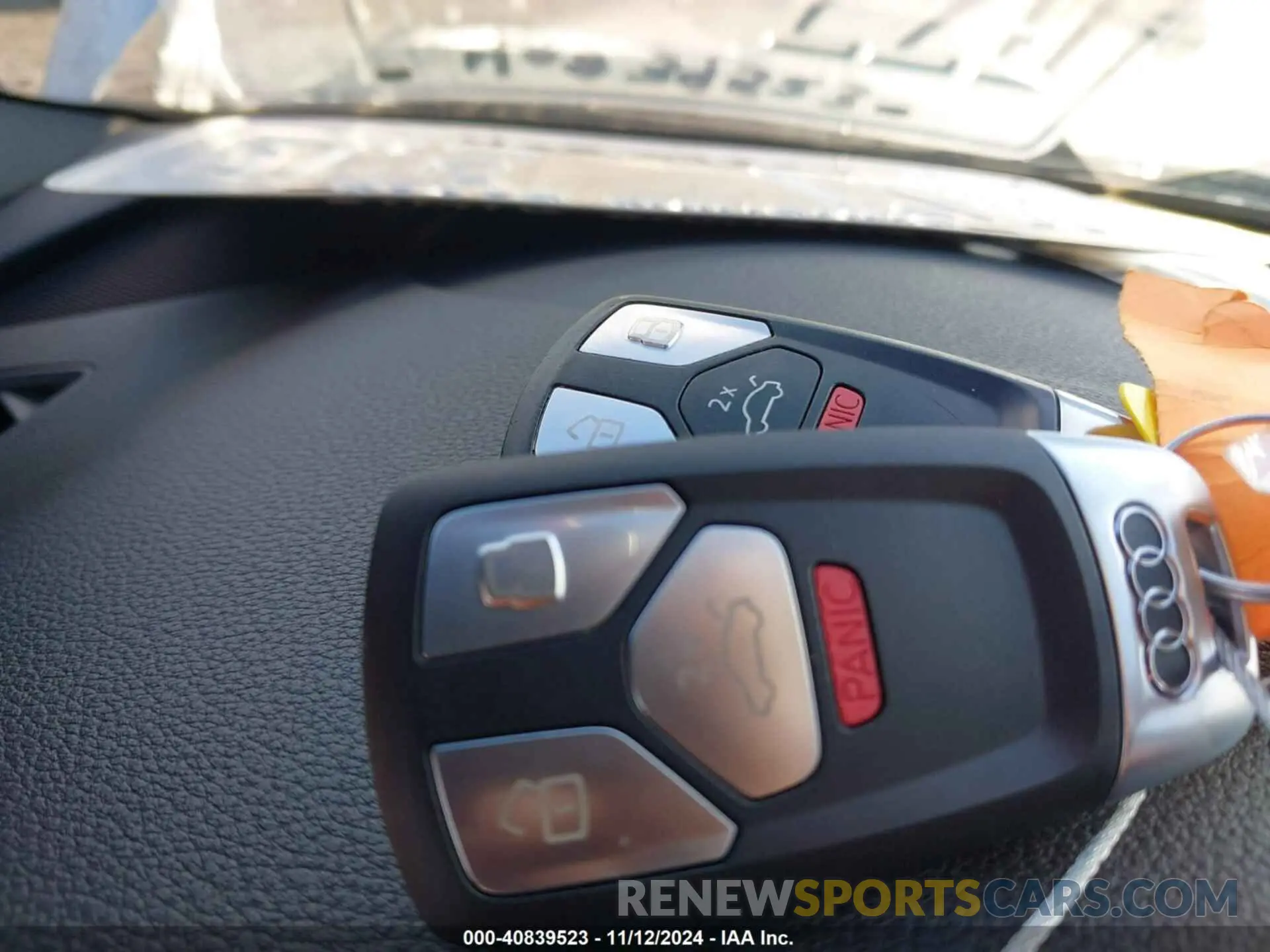 11 Photograph of a damaged car WAUDNAF40KA096953 AUDI A4 2019