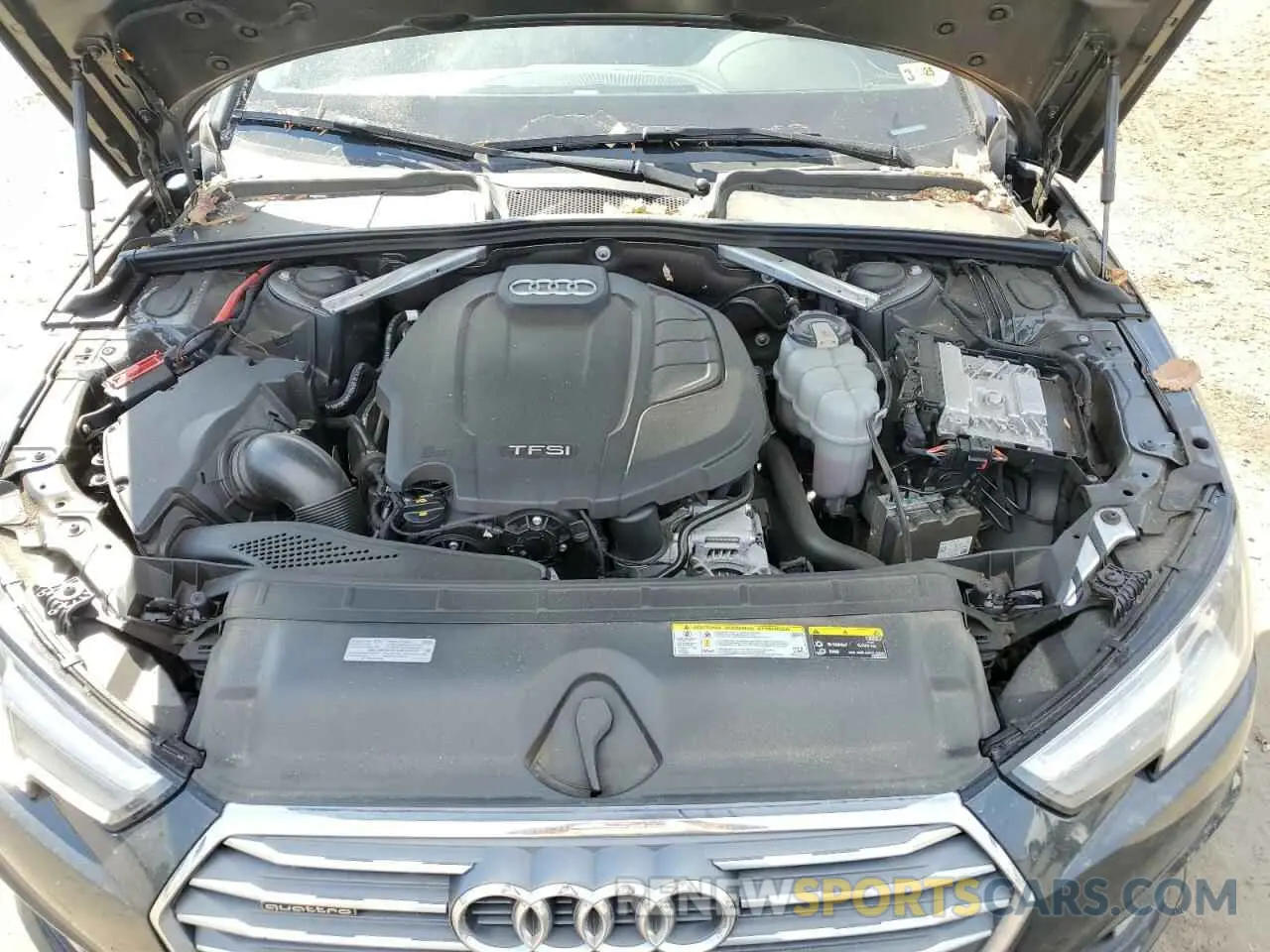 11 Photograph of a damaged car WAUDNAF40KN011599 AUDI A4 2019