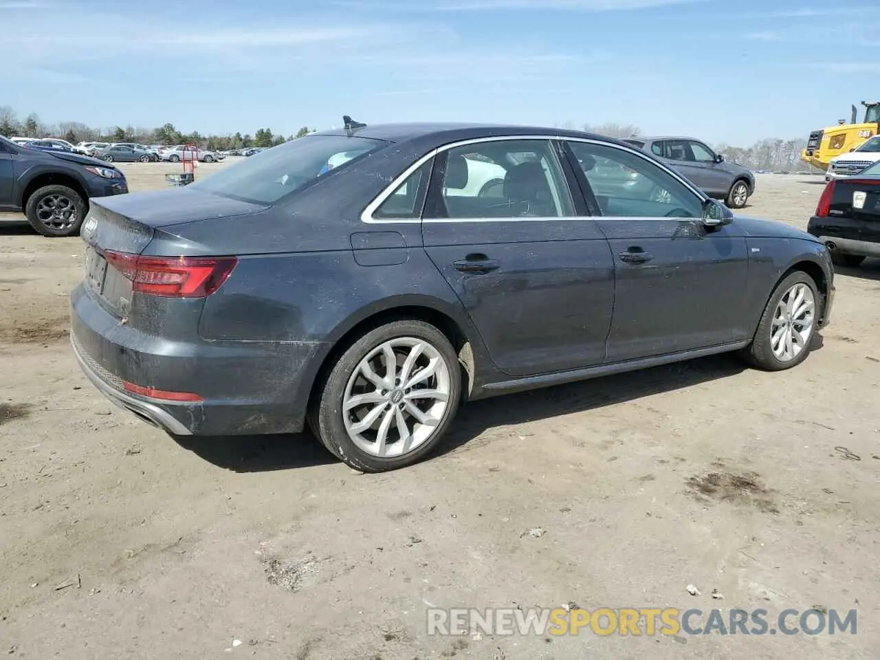 3 Photograph of a damaged car WAUDNAF40KN011599 AUDI A4 2019