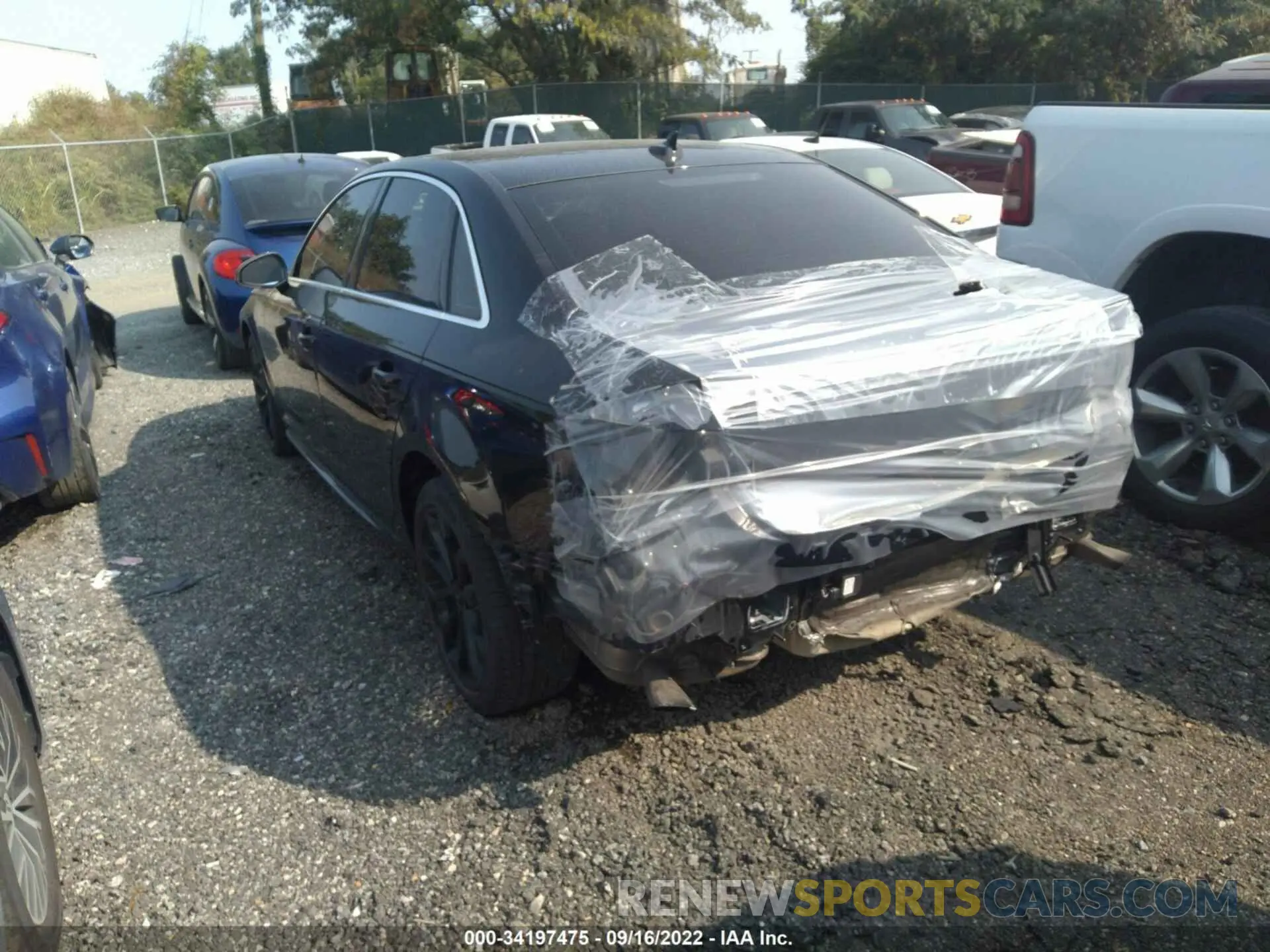 3 Photograph of a damaged car WAUDNAF41KA006743 AUDI A4 2019