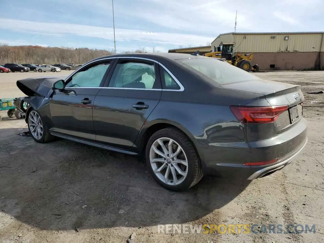 2 Фотография поврежденного автомобиля WAUDNAF44KN006647 AUDI A4 2019