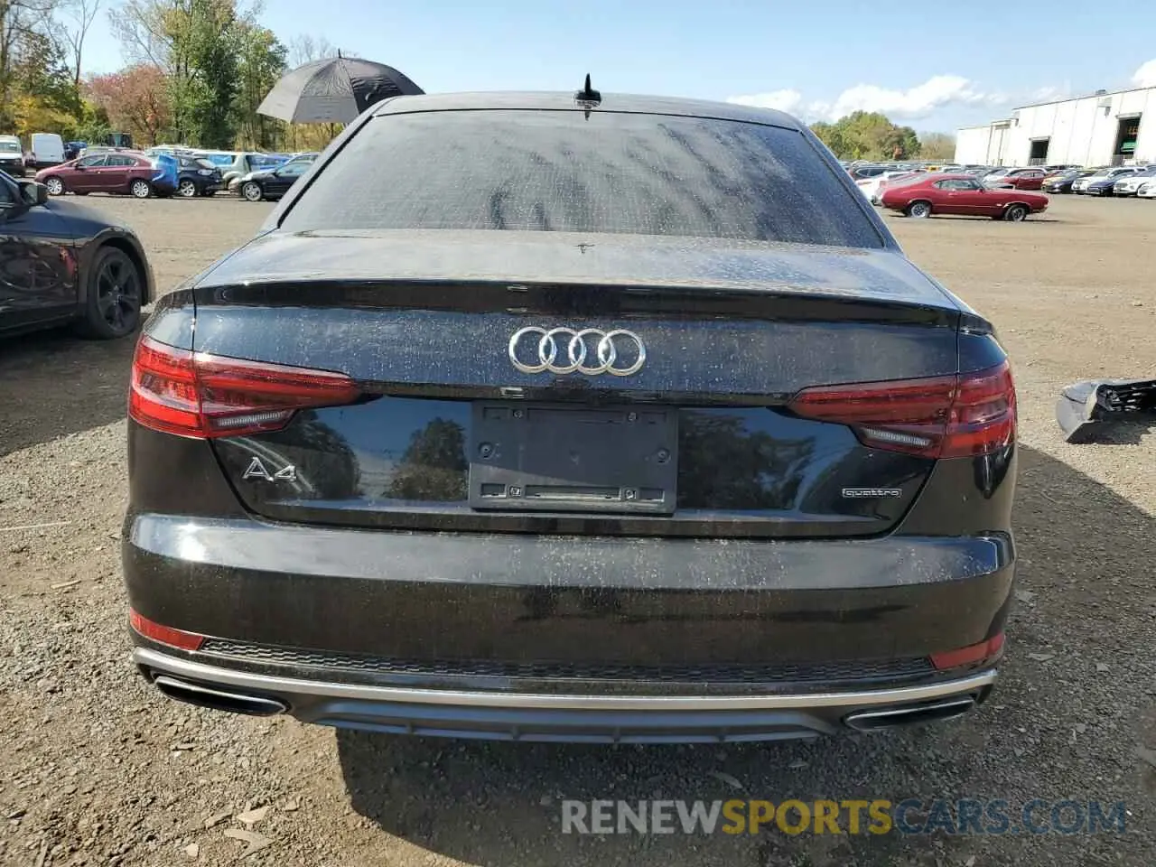 6 Photograph of a damaged car WAUDNAF44KN013243 AUDI A4 2019