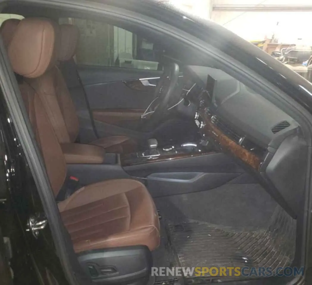 5 Photograph of a damaged car WAUDNAF45KA101399 AUDI A4 2019