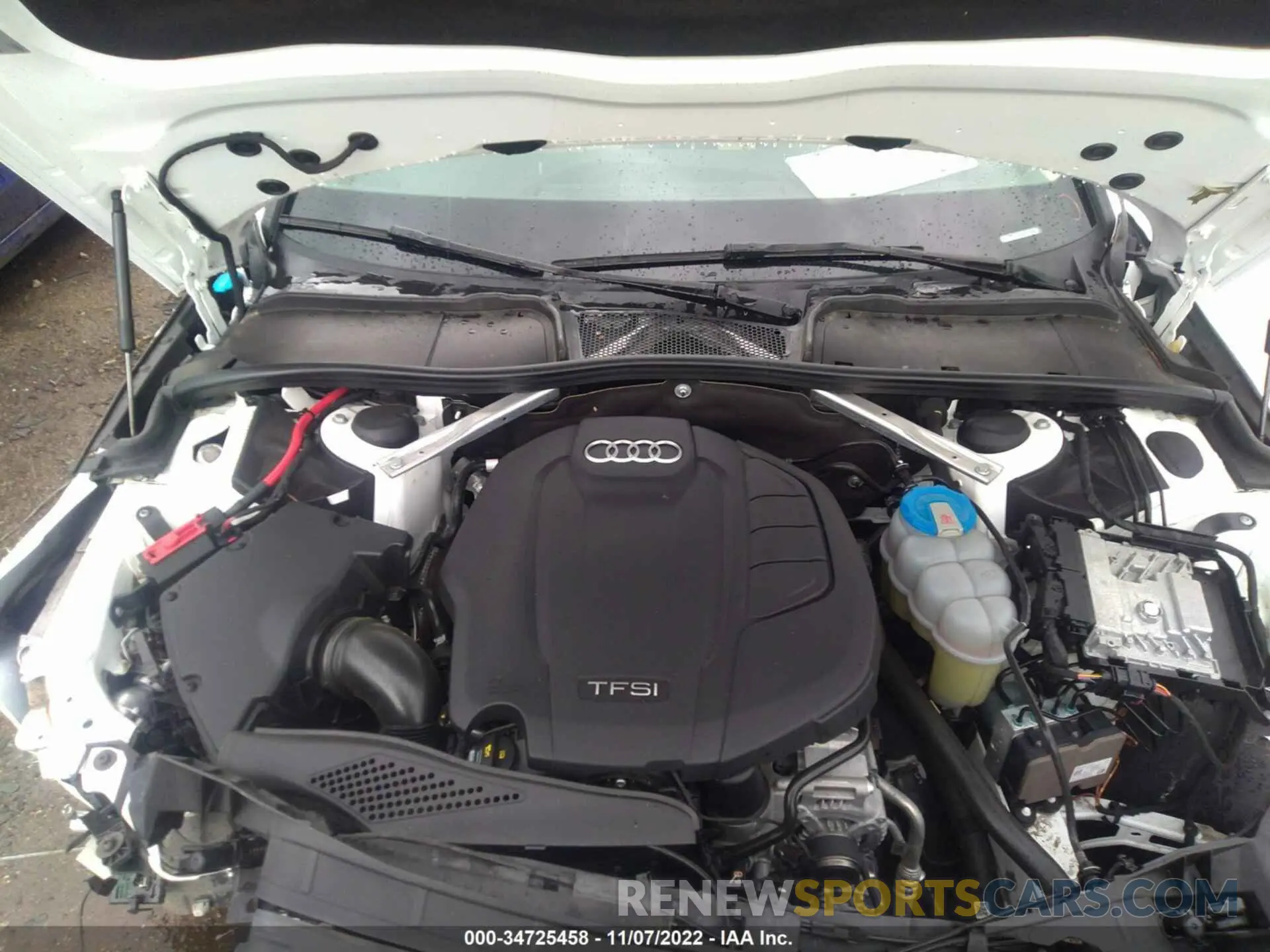 10 Photograph of a damaged car WAUDNAF46KN005998 AUDI A4 2019