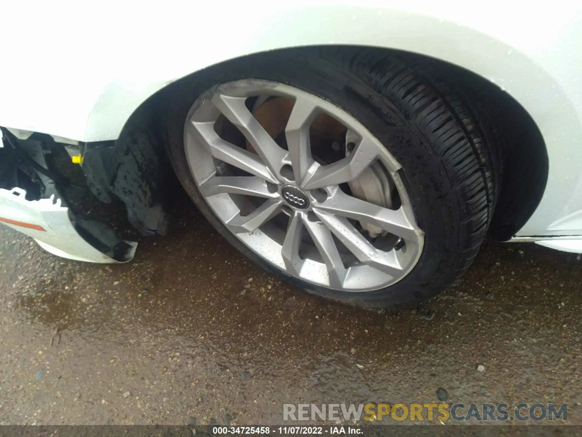 12 Photograph of a damaged car WAUDNAF46KN005998 AUDI A4 2019
