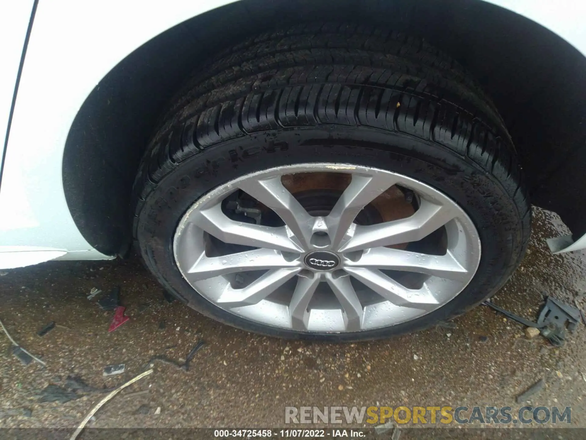 13 Photograph of a damaged car WAUDNAF46KN005998 AUDI A4 2019