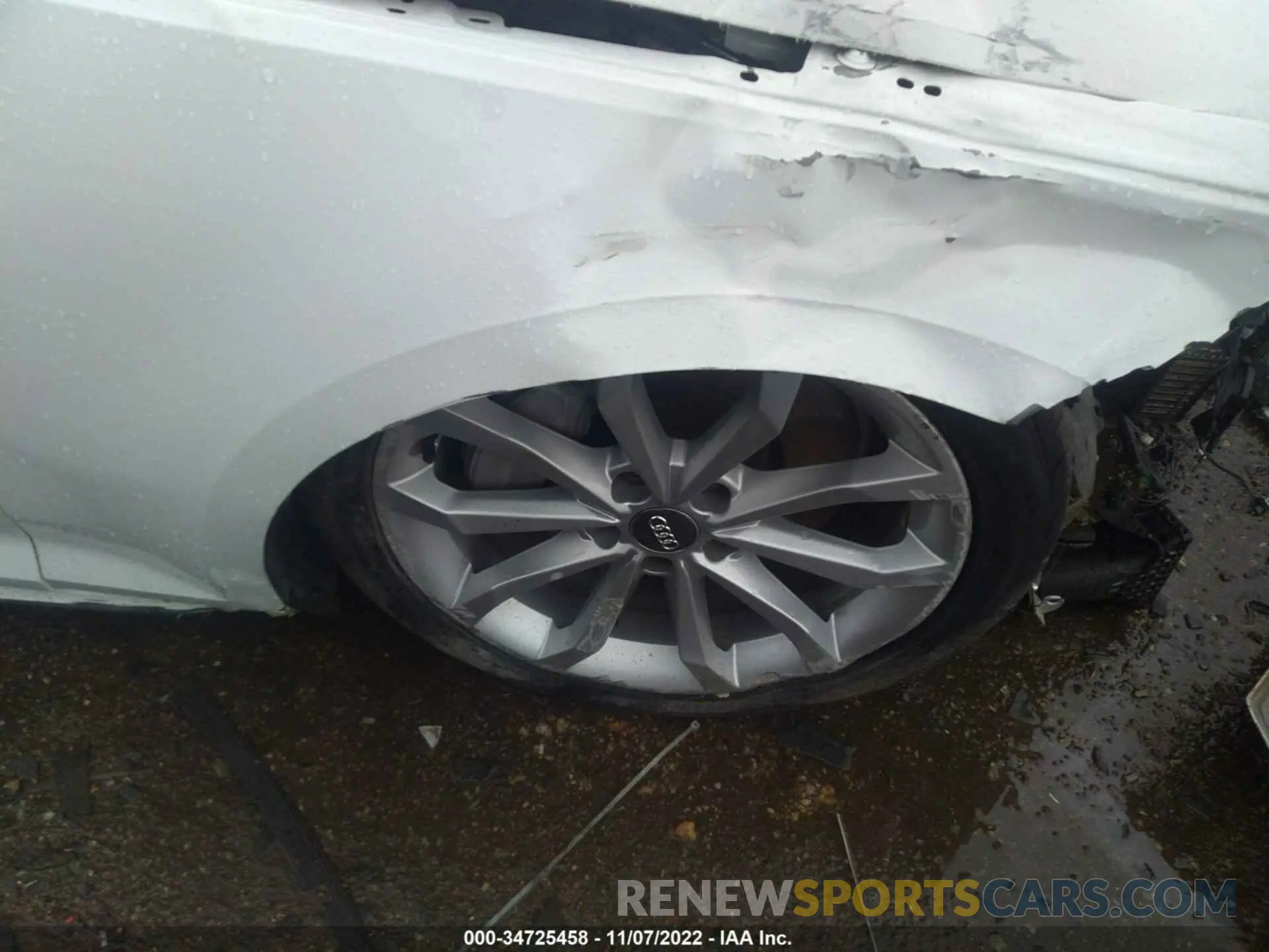 14 Photograph of a damaged car WAUDNAF46KN005998 AUDI A4 2019