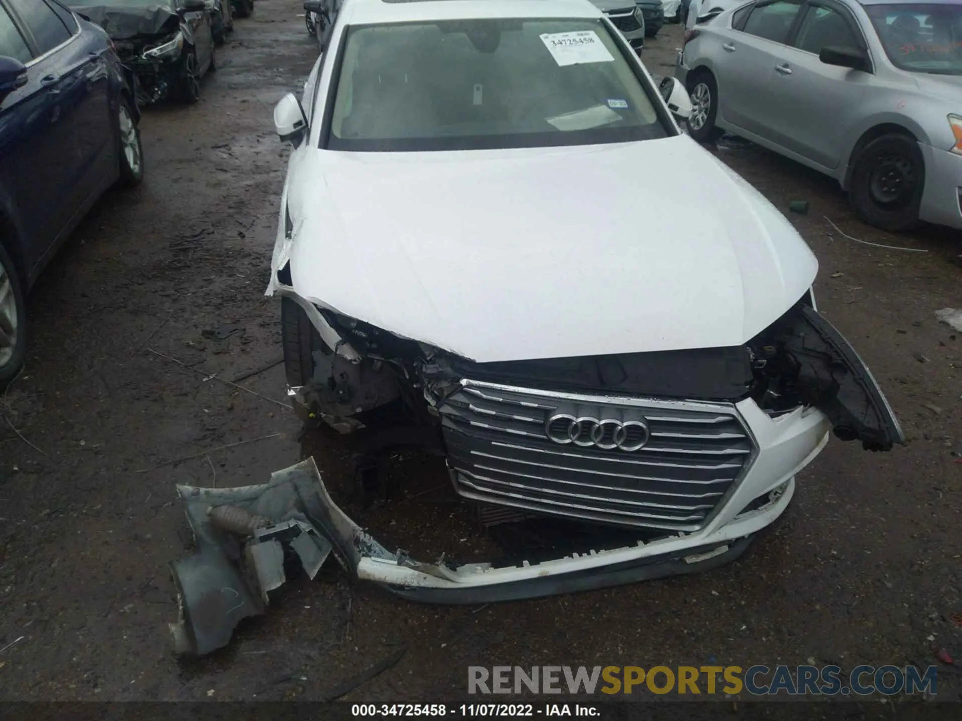 6 Photograph of a damaged car WAUDNAF46KN005998 AUDI A4 2019