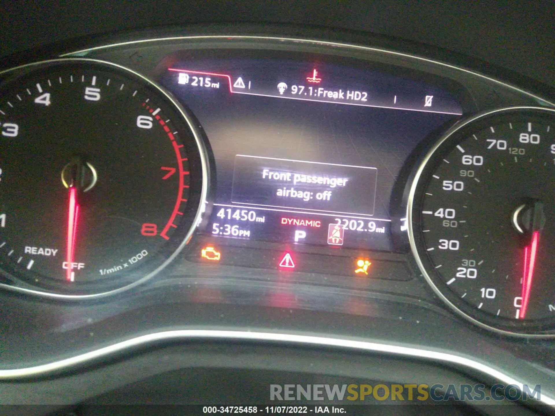 7 Photograph of a damaged car WAUDNAF46KN005998 AUDI A4 2019