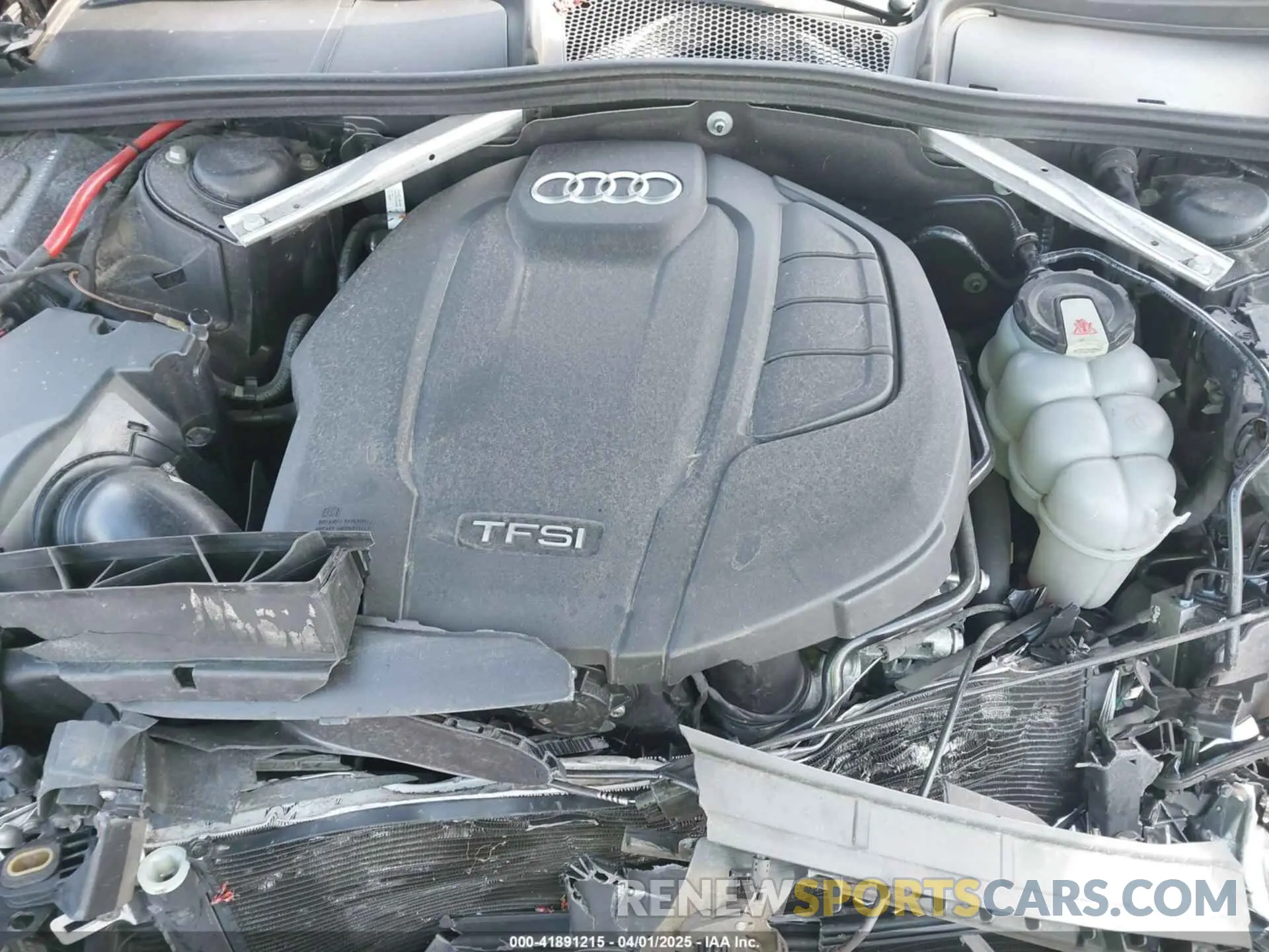10 Photograph of a damaged car WAUDNAF47KA107169 AUDI A4 2019